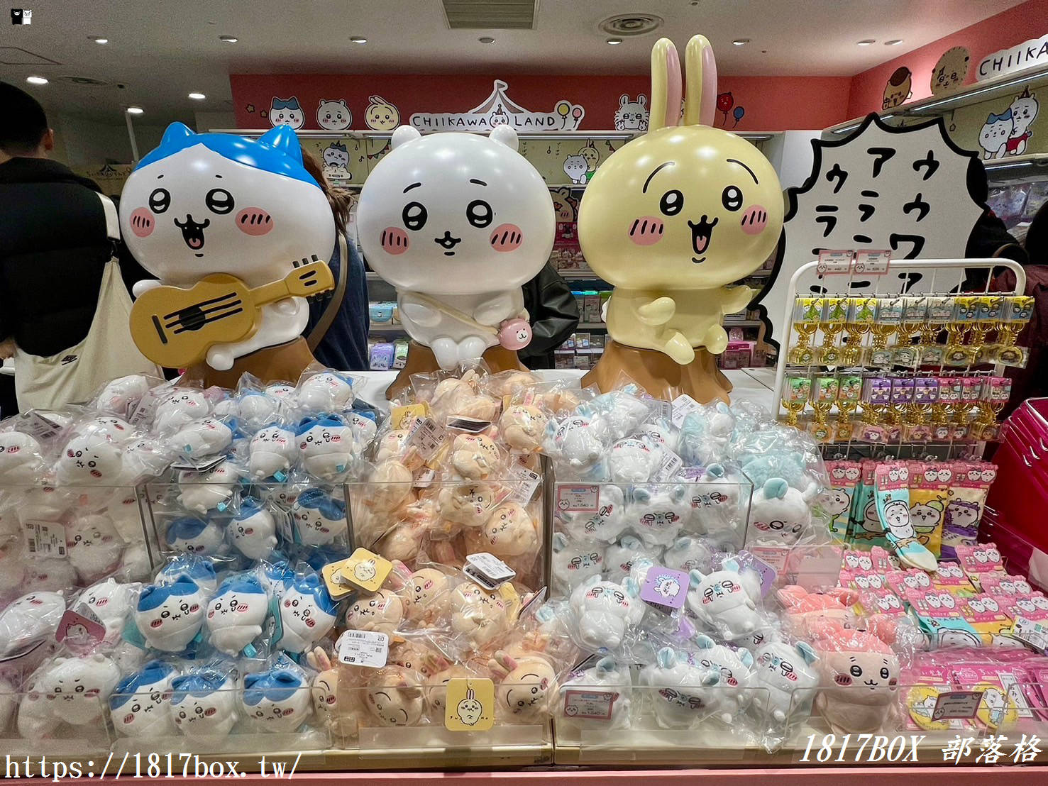 【北海道購物】chiikawa land 。吉伊卡哇專賣店。PARCO札幌。吉伊卡哇粉絲快收藏！
