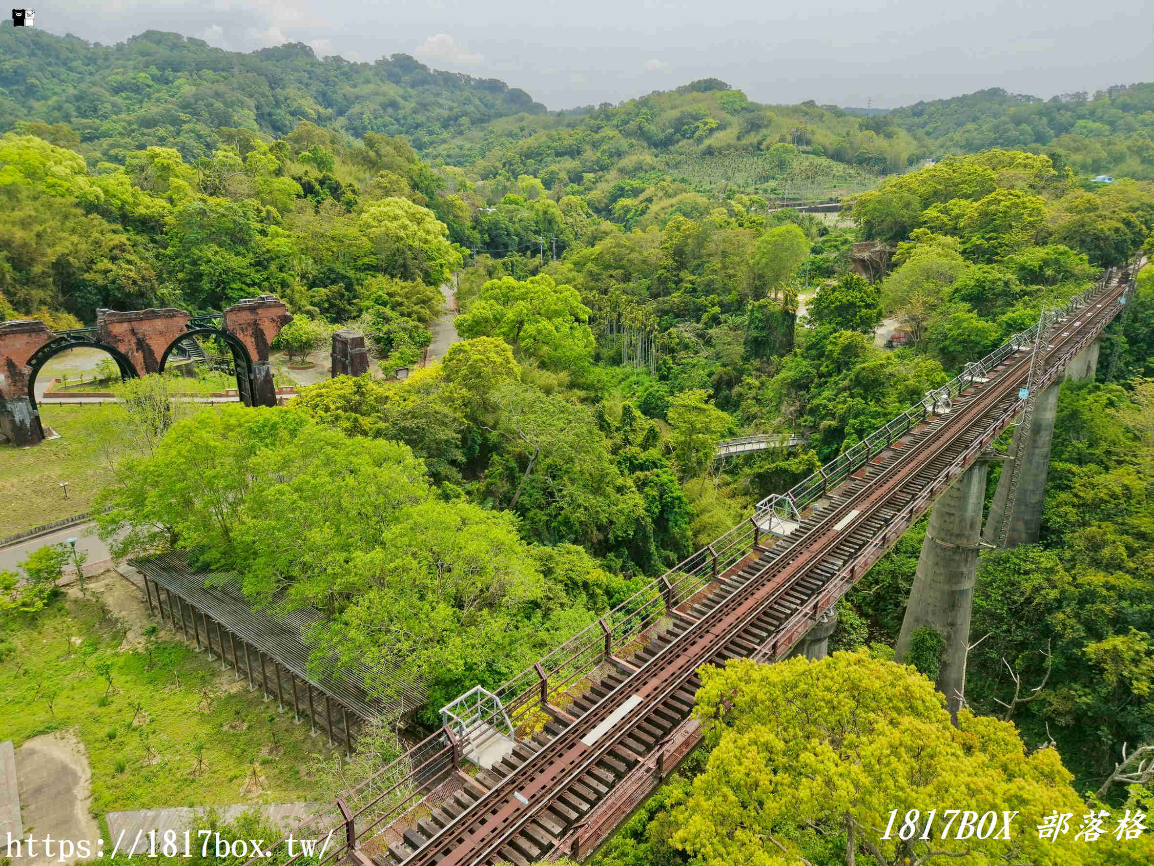 【苗栗。三義】龍騰斷橋遺址南斷橋。苗栗舊山線鐵道自行車C線秘境