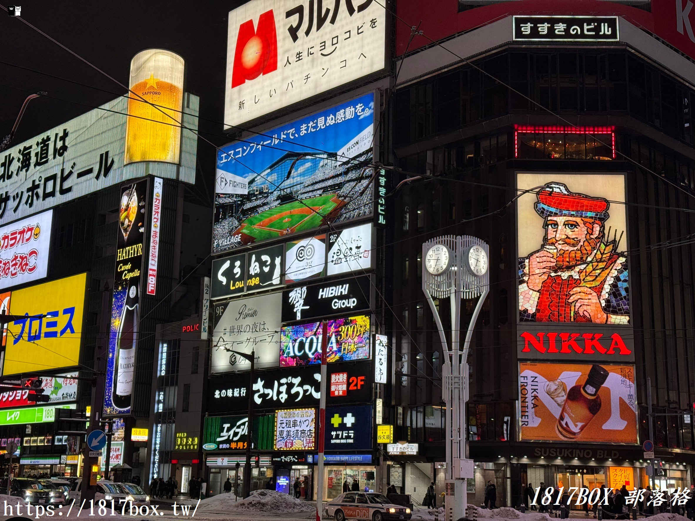 【北海道景點】札幌市區漫遊。北海道最大都市。地標建築札幌電視塔。札幌市時計台
