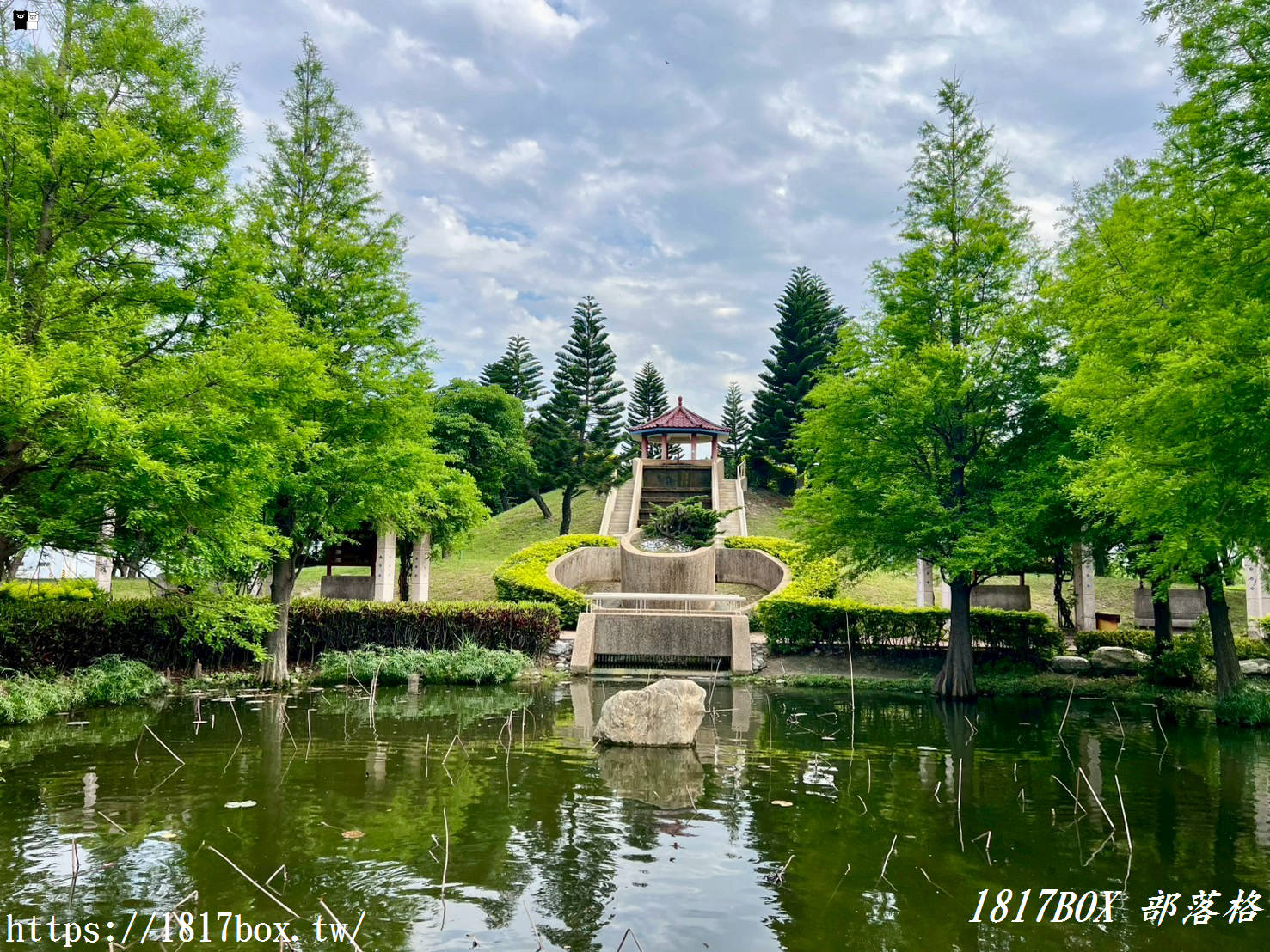 【彰化。秀水】龍騰公園。巨大的雙龍搶珠。順遊秀水綠色隧道