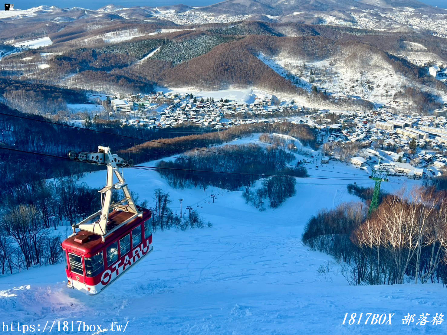 【北海道景點】小樽天狗山纜車和滑雪場。小樽天狗山觀景臺。天狗山神社。天狗の館