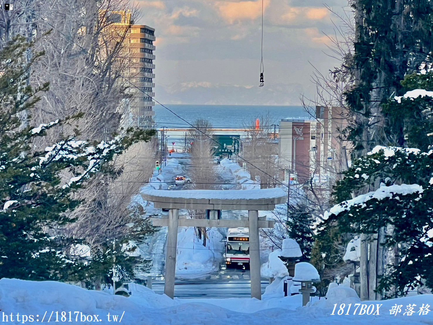 【北海道景點】小樽住吉神社。俯瞰大海的壯麗景色。北海道看海神社