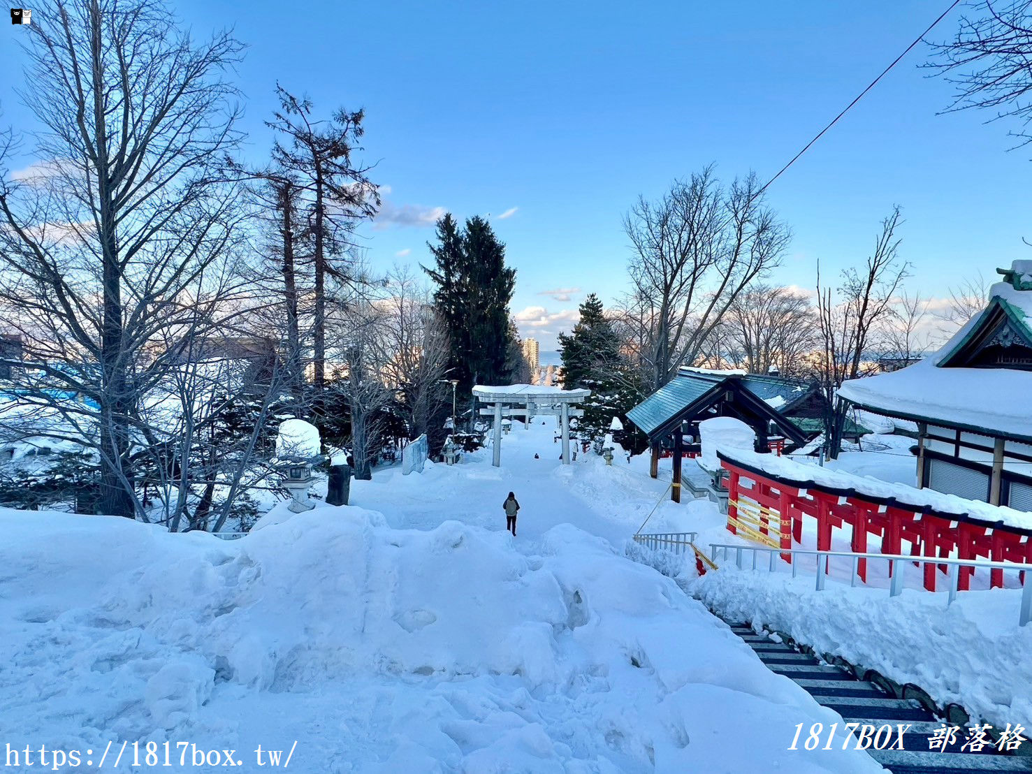 【北海道景點】小樽住吉神社。俯瞰大海的壯麗景色。北海道看海神社