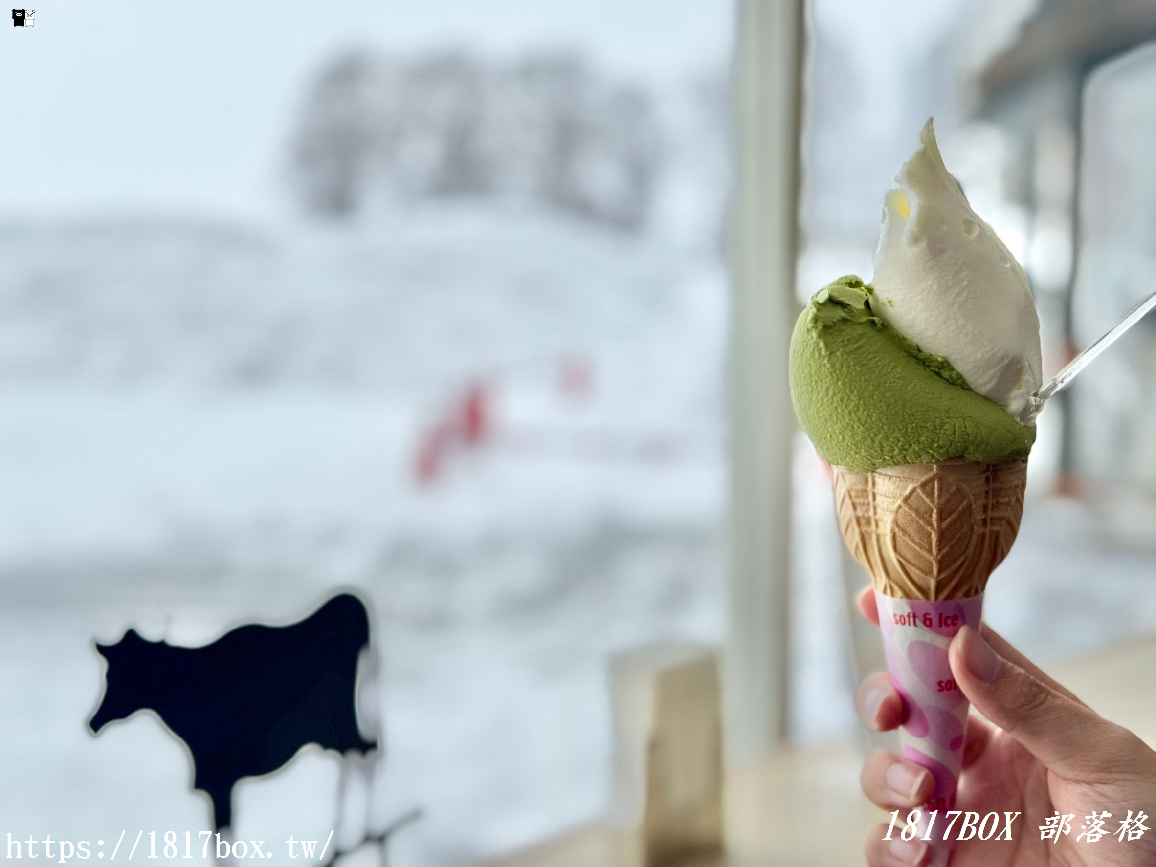 【北海道美食】Lake Hill Farm 。義式冰淇淋。位於洞爺湖町的牧場。遠眺羊蹄山