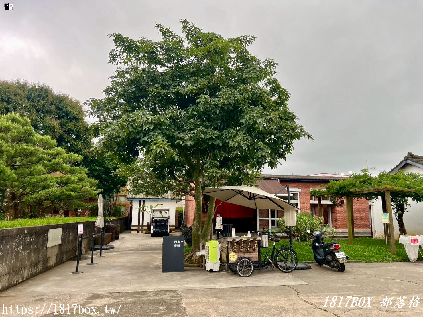 【南投市】微熱山丘 南投三合院門市。呷茶。奉茶。山丘芭娜娜。蘋果酥