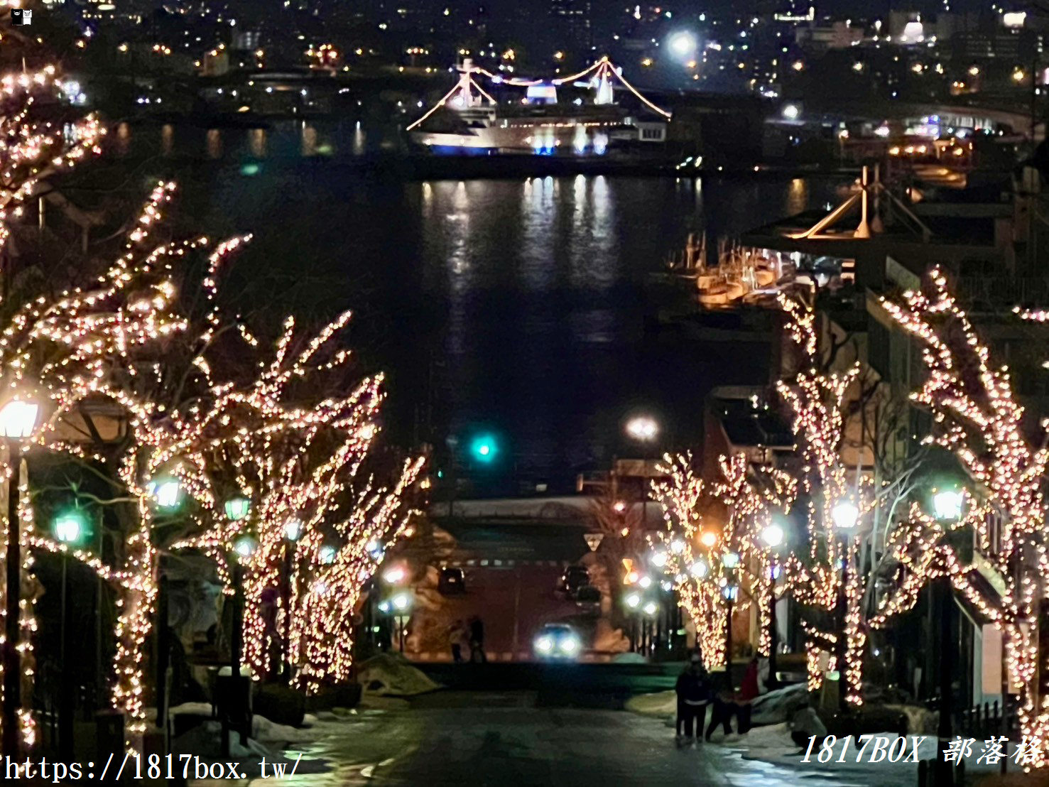 【北海道景點】八幡坂。夜景與函館山齊名。道路的盡頭是美麗的函館灣。日本電視、電影取景地
