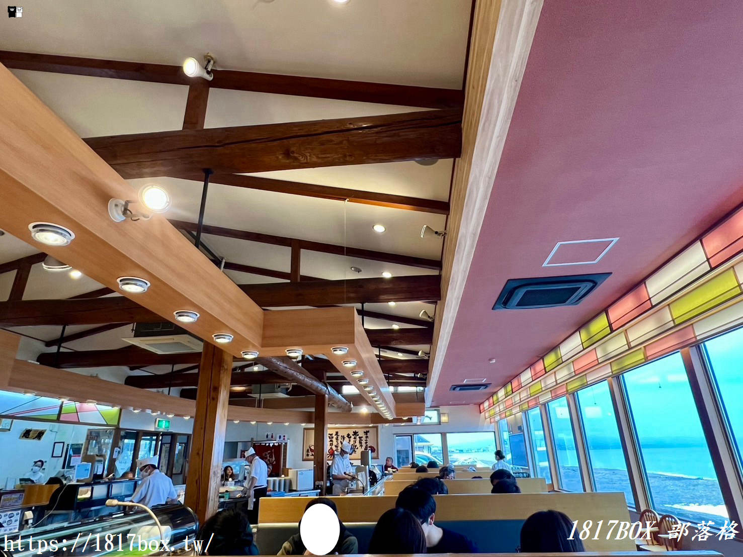 【北海道美食】函太郎函館迴轉壽司 宇賀浦本店。號稱日本之最。看海迴轉壽司