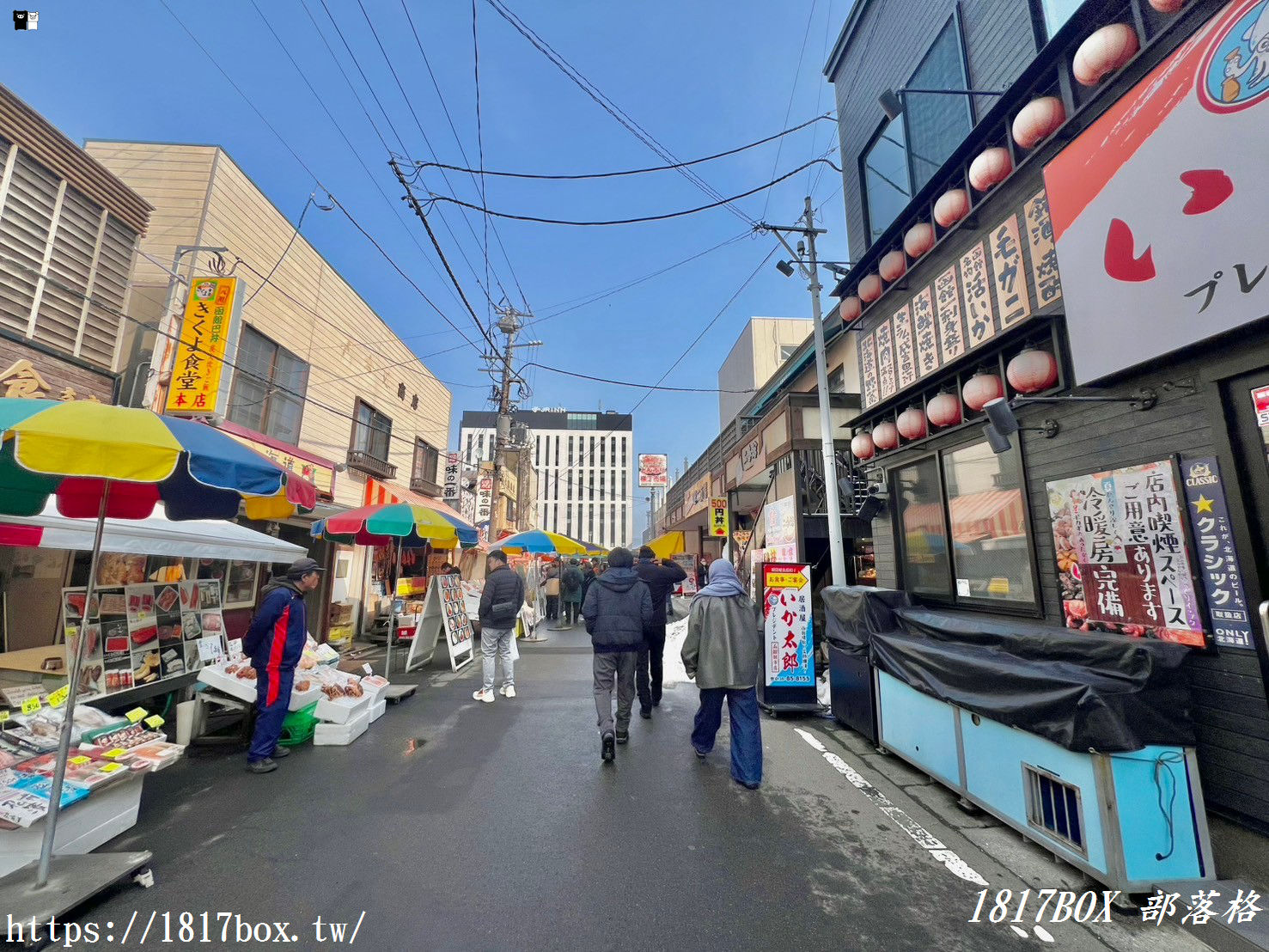 【北海道景點】函館朝市。駅二市場。匯聚函館美味的美食天堂！