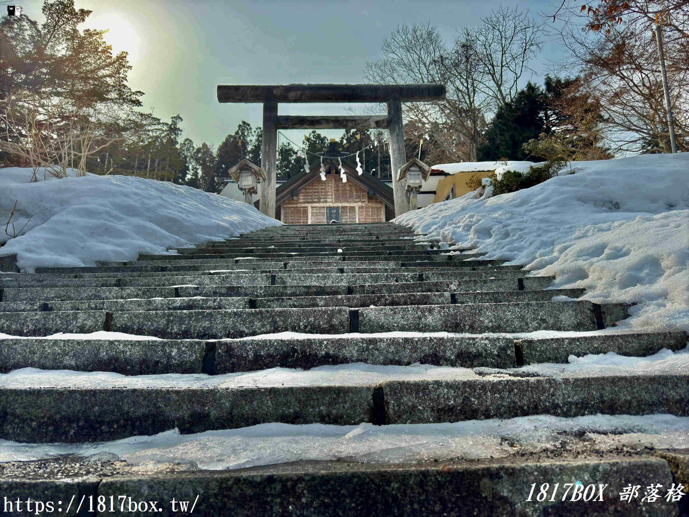 【北海道景點】山上大神宮。俯瞰幸坂與地平線近乎垂直交錯的景色。令人感動的絕景。函館看海神社