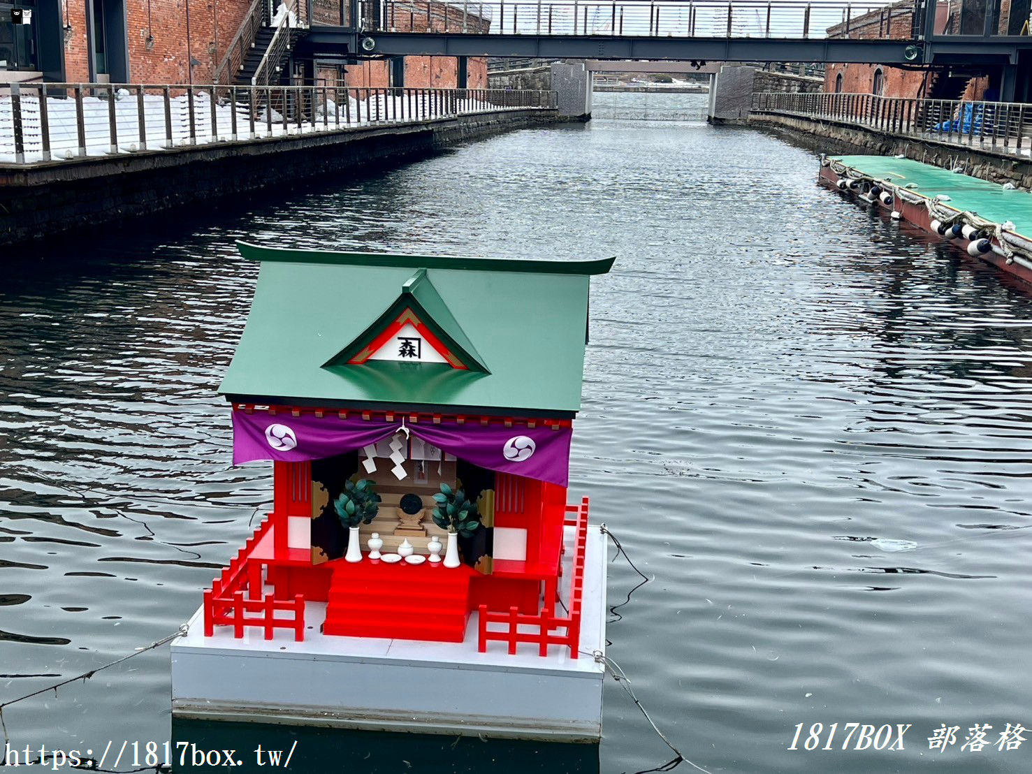 【北海道景點】期間限定！金森神社。漂浮在海上的神社。每年限時開放