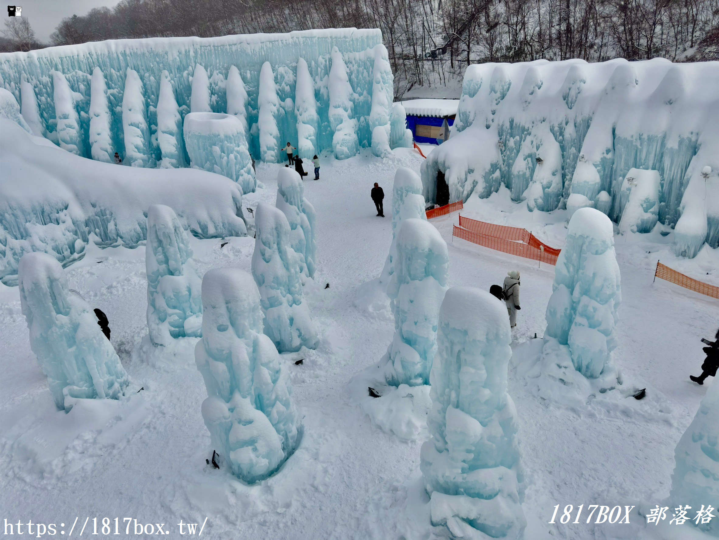 【北海道景點】千歲支笏湖冰濤祭。超夢幻的戶外冰雕作品。體驗支笏湖藍之美