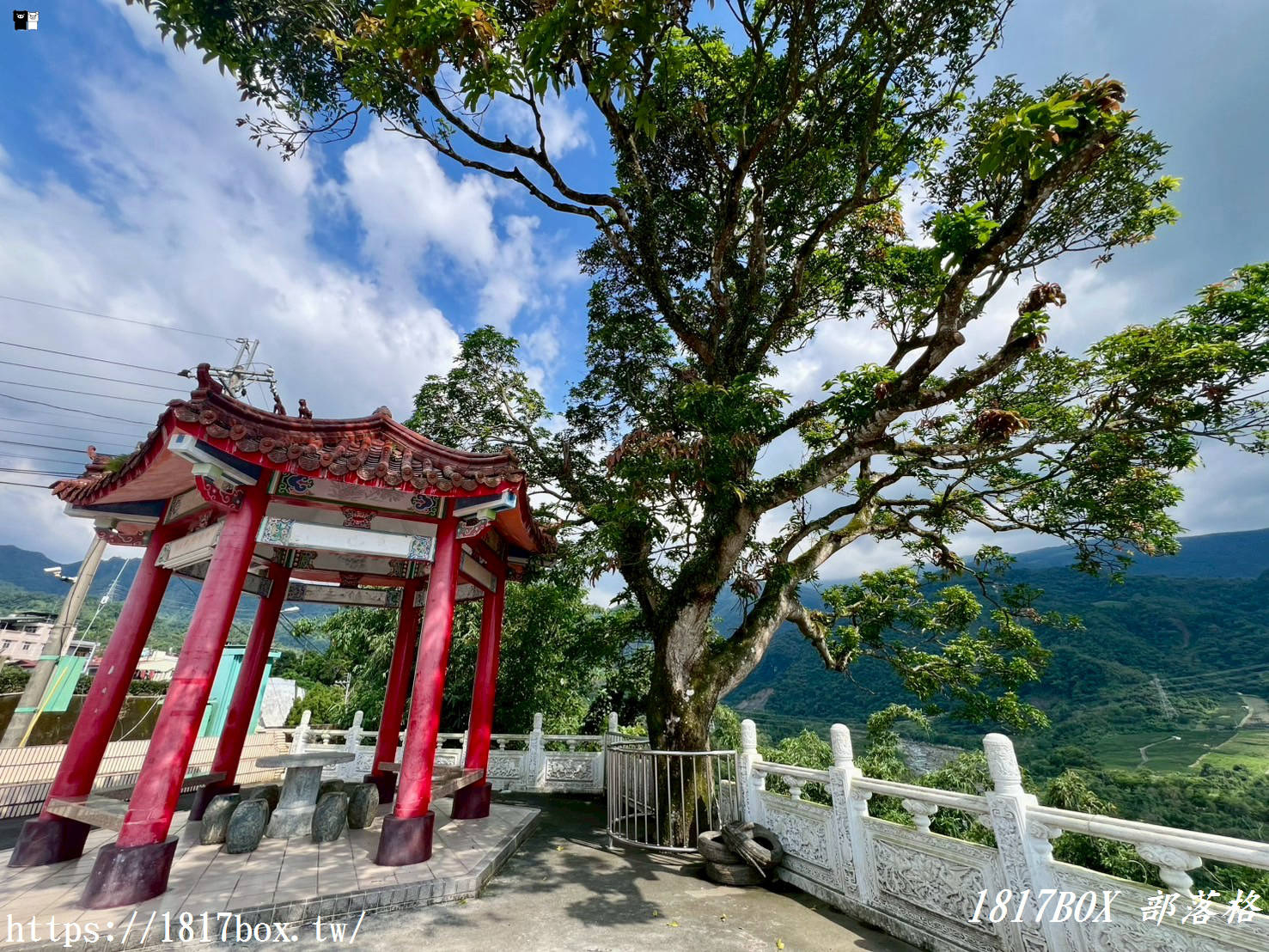 【南投。竹山】車泊旅行。山坪頂福德宮。遠眺山巒美景