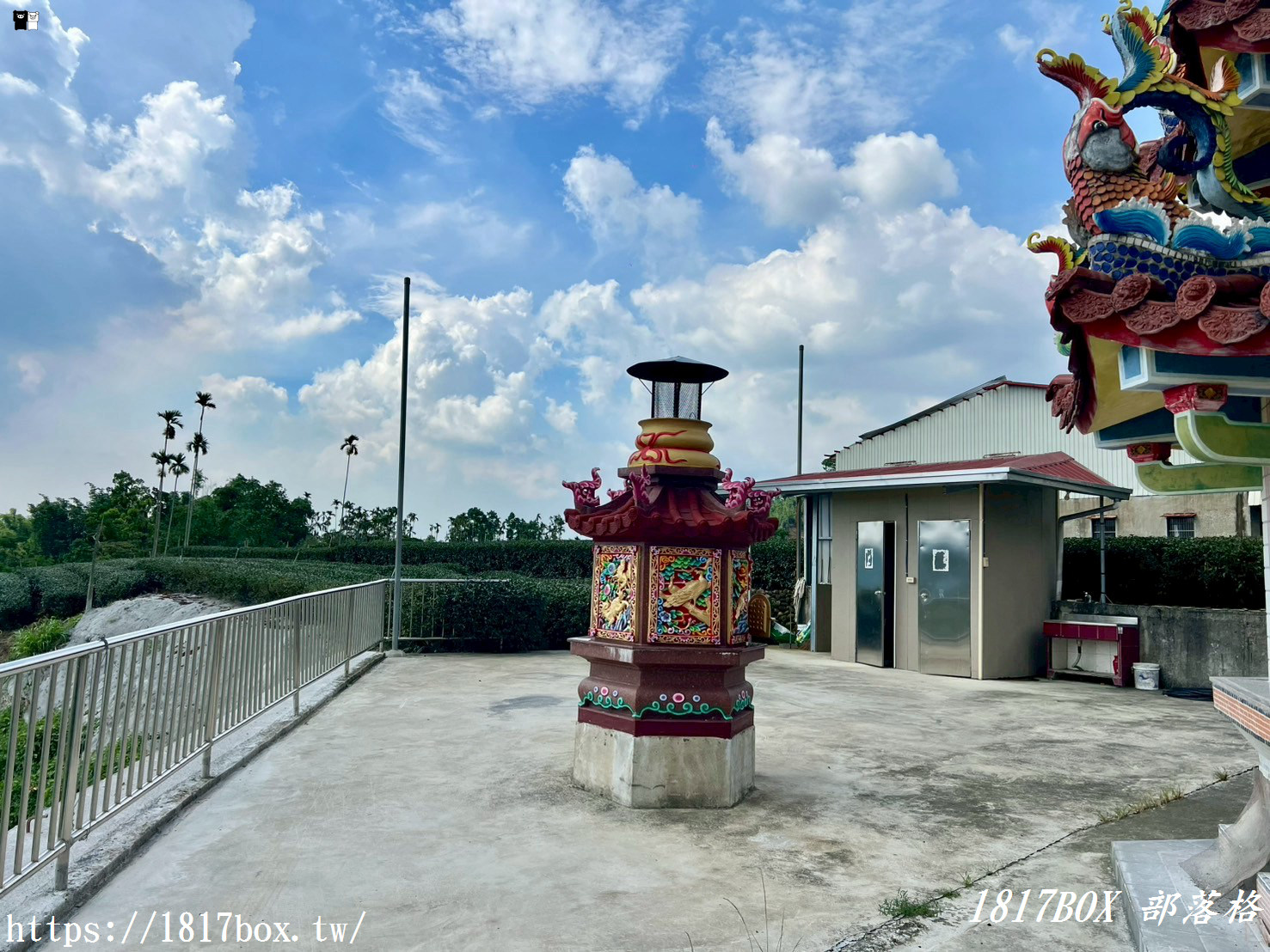 【南投。竹山】車泊旅行。山坪頂福德宮。遠眺山巒美景