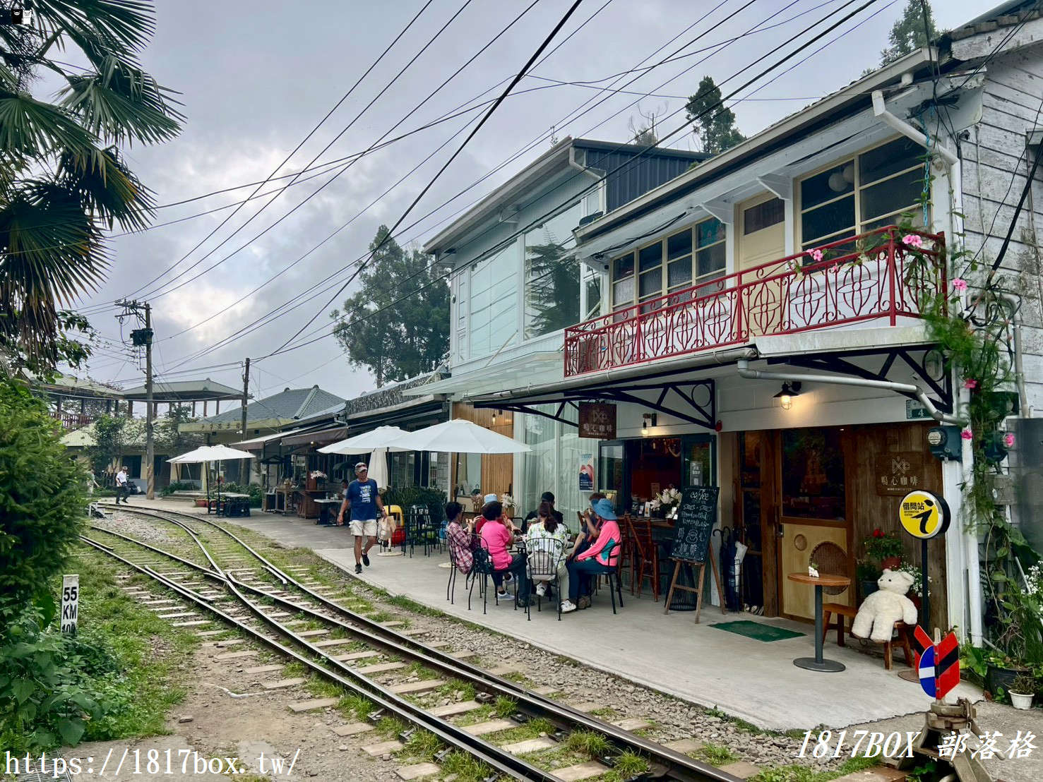 【嘉義。阿里山】十字路車站。目前為阿里山森林鐵路本線復駛的最高點