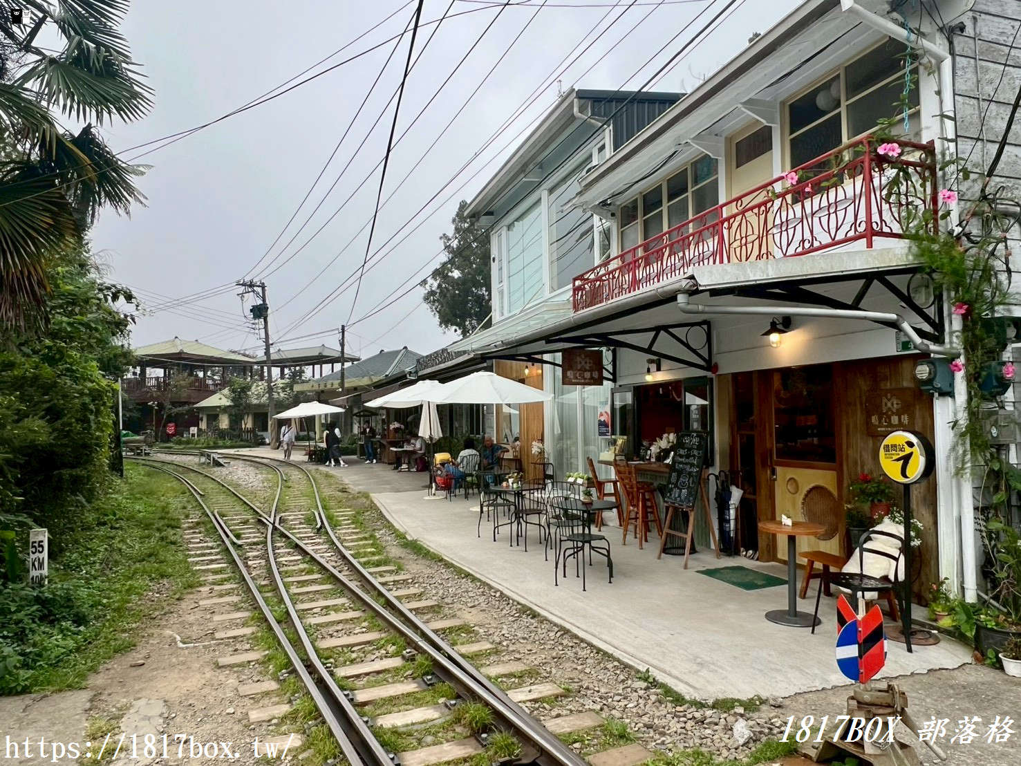 【嘉義。阿里山】十字路車站。目前為阿里山森林鐵路本線復駛的最高點