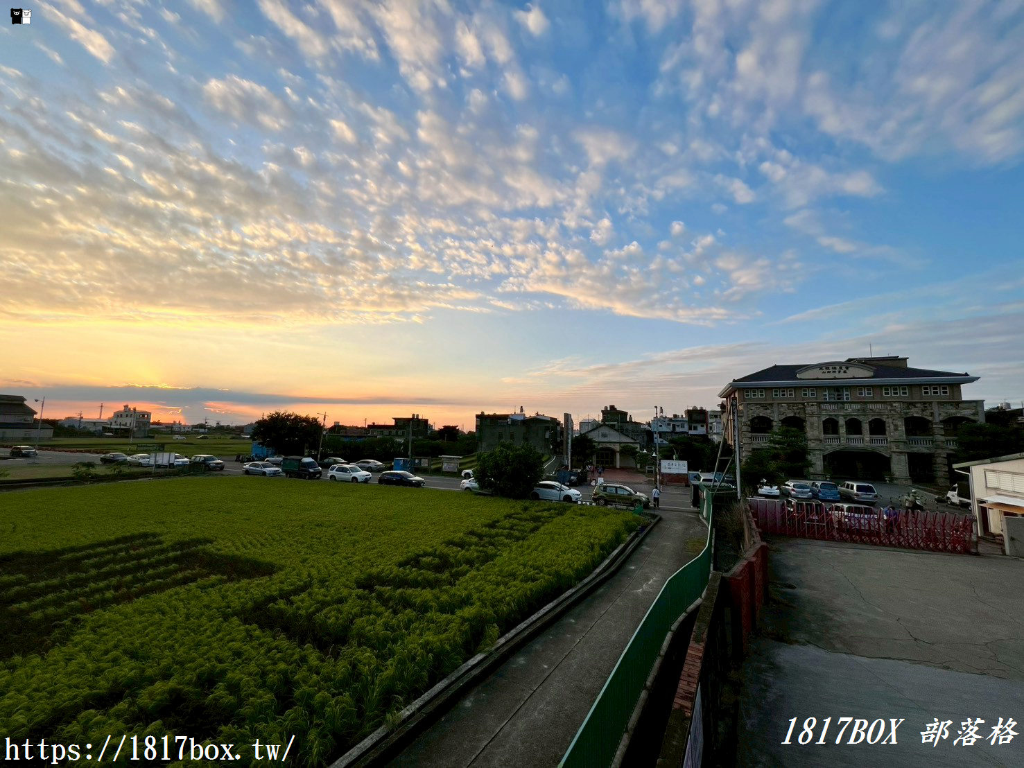 【苗栗。苑裡】稻田彩繪觀景臺。每年有不同主題的彩繪稻田供遊客欣賞 【苗栗。苑裡】稻田彩繪觀景臺。每年有不同主題的彩繪稻田供遊客欣賞