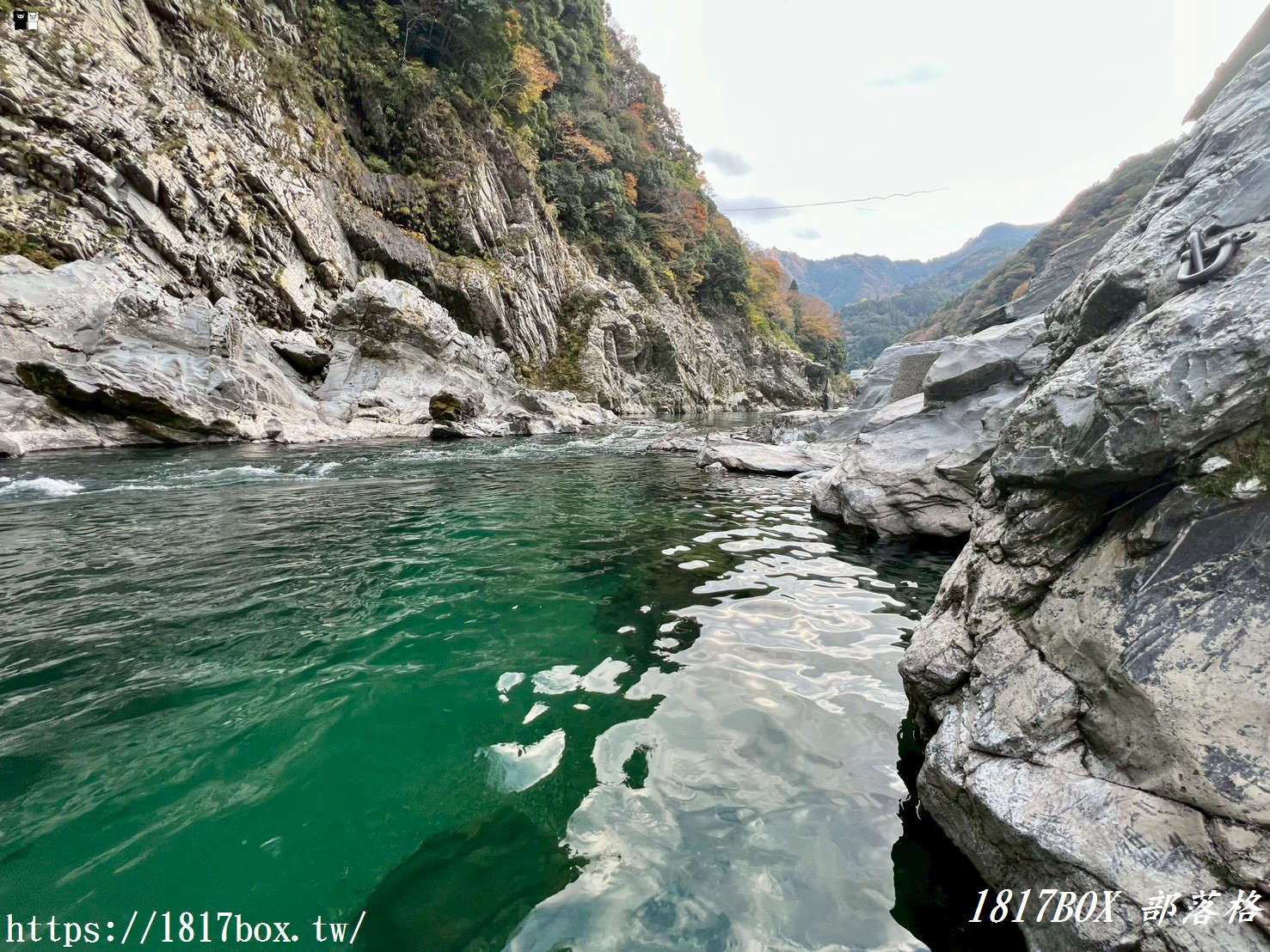 【體驗：大步危峽觀光遊覽船】一億年歲月雕琢而成。隨著四季不斷變幻姿態的壯麗峽谷