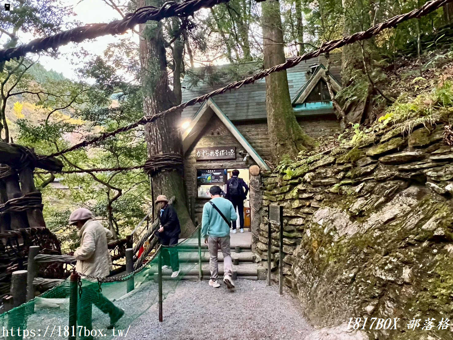 充滿刺激感！架於秘境中的「祖谷藤蔓橋」被列為日本三奇橋之一