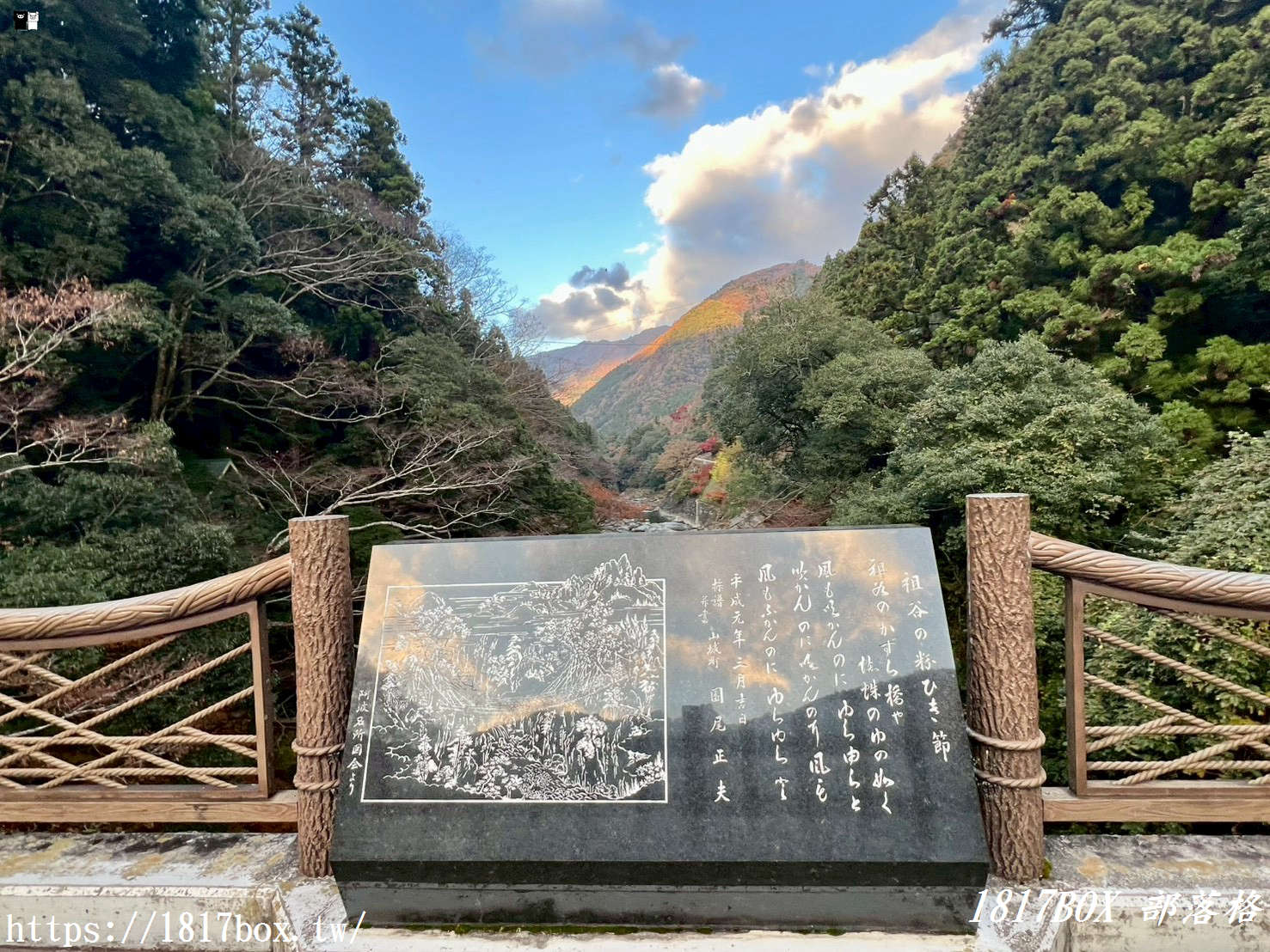 充滿刺激感！架於秘境中的「祖谷藤蔓橋」被列為日本三奇橋之一