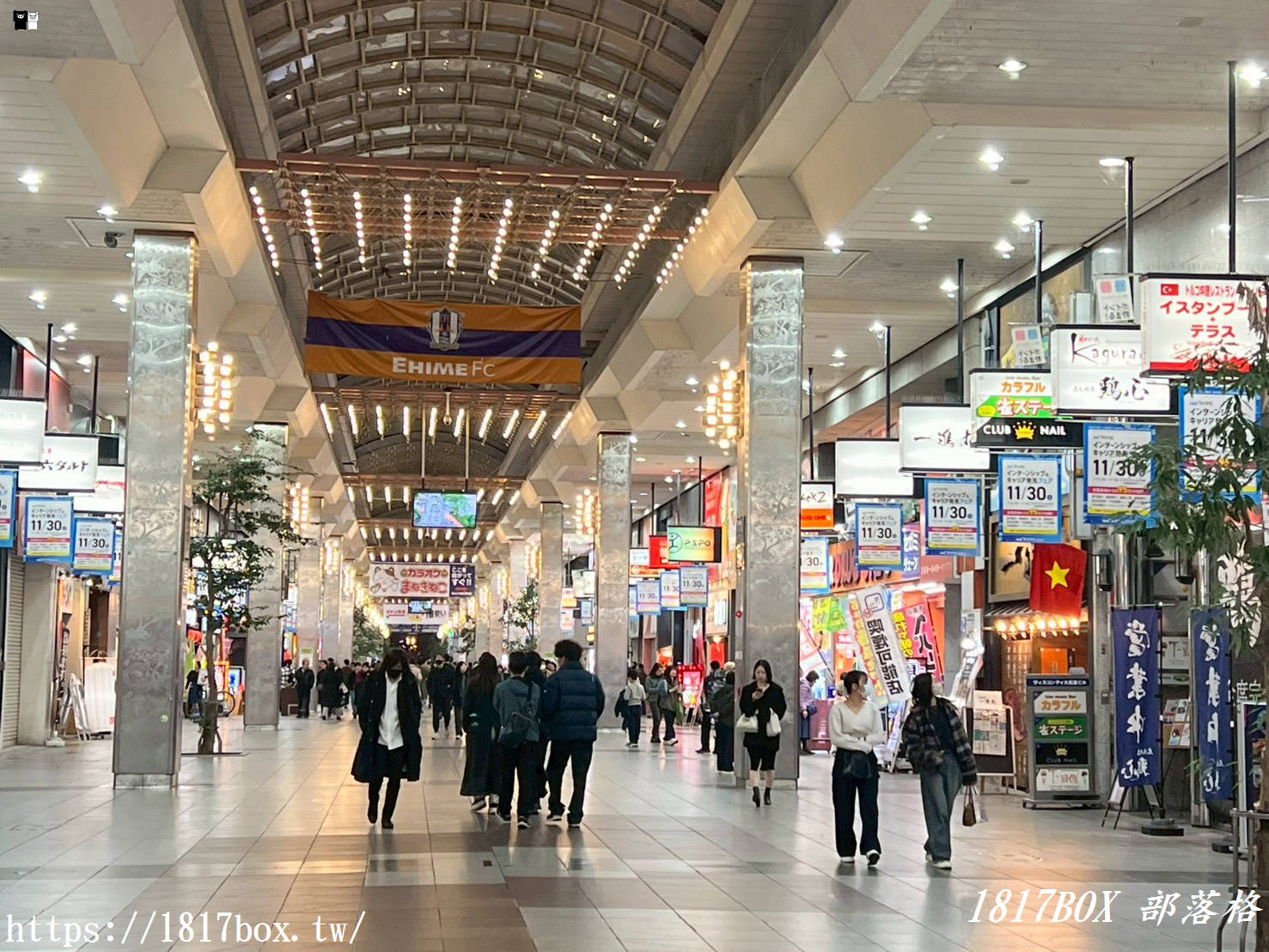 【日本松山自由行】大街道商店街攻略：必吃鯛魚飯、必買伴手禮、周邊景點一日遊懶人包