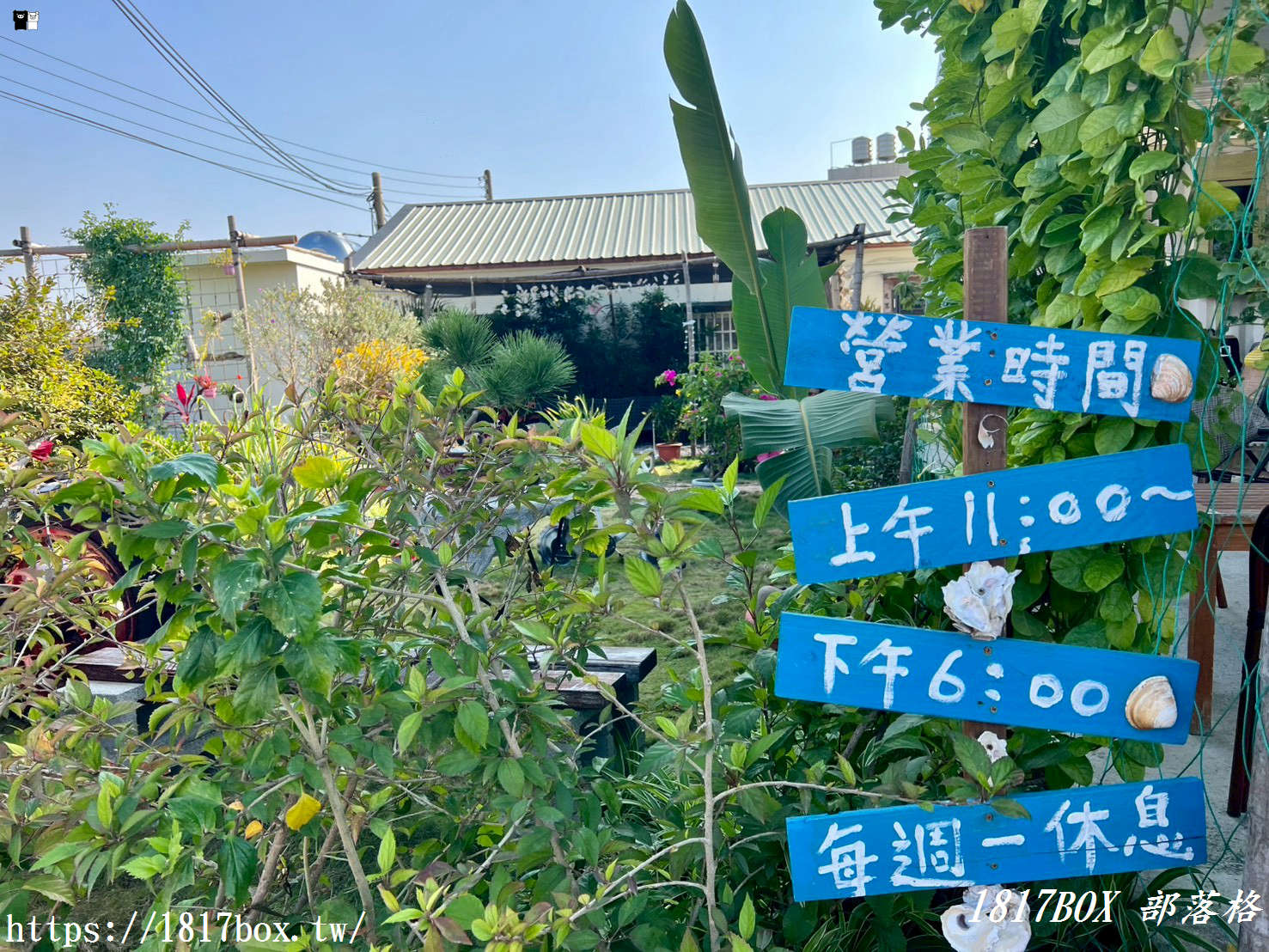 「仙人指路咖啡館」被喻為七股海岸線上最美的網美咖啡