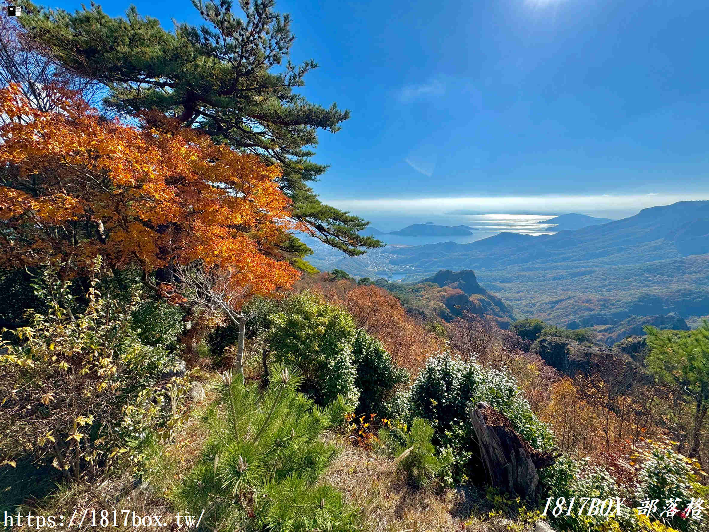 瀨戶內海的秋日絕色：小豆島「寒霞溪」楓紅漫天，搭乘空中纜車走進名畫裡！