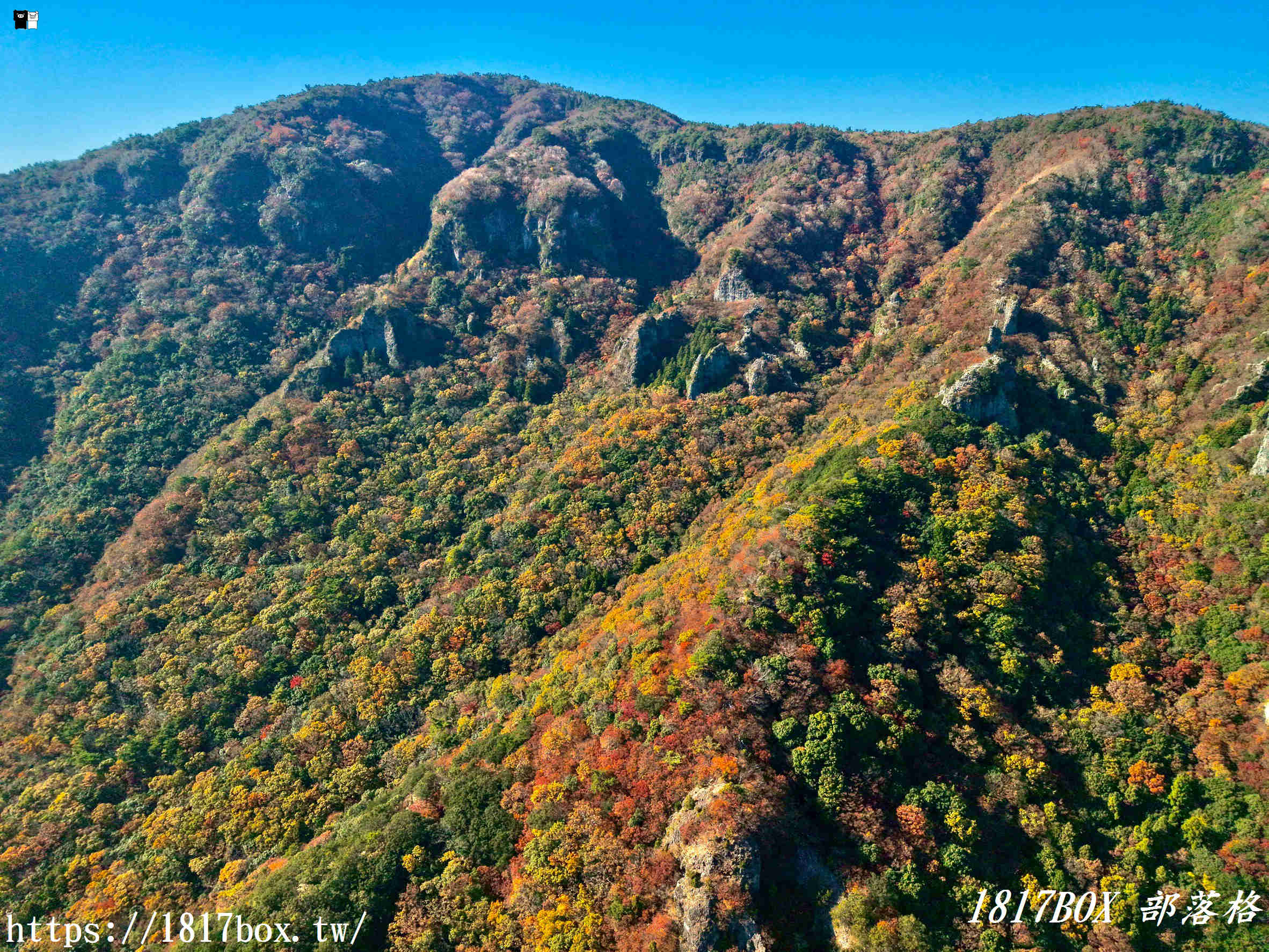 瀨戶內海的秋日絕色：小豆島「寒霞溪」楓紅漫天，搭乘空中纜車走進名畫裡！
