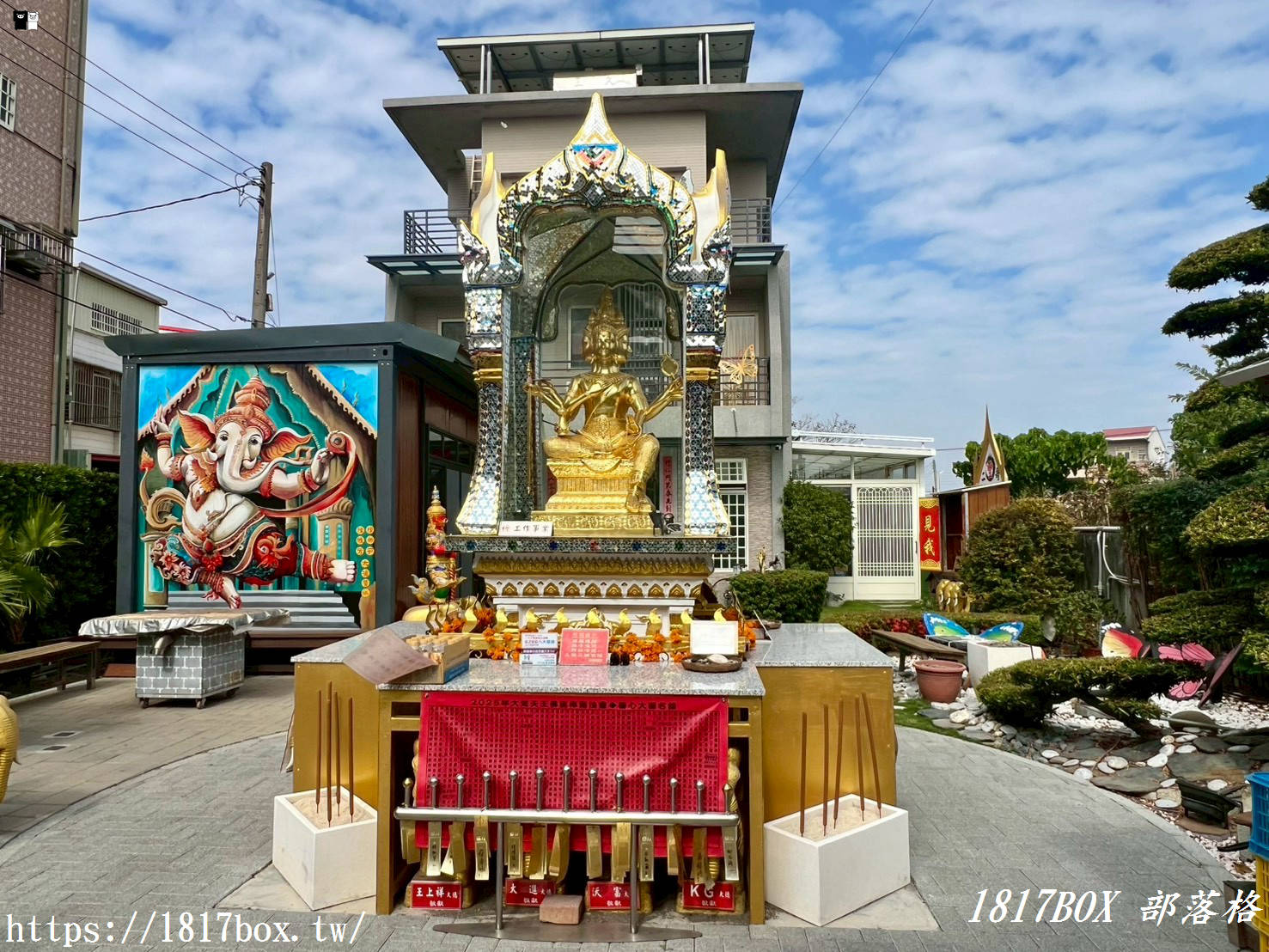 【彰化景點】田尾四面佛！超萌象神、夢幻狐仙牆：全台最美「許願系」打卡勝地攻略