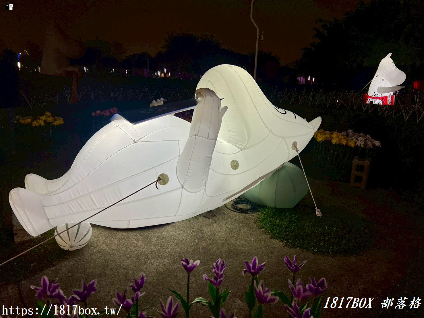 【台中燈會攻略】姆明降臨！2026中臺灣燈會「七大奇幻展區」開箱：走進極光下的童話森林！