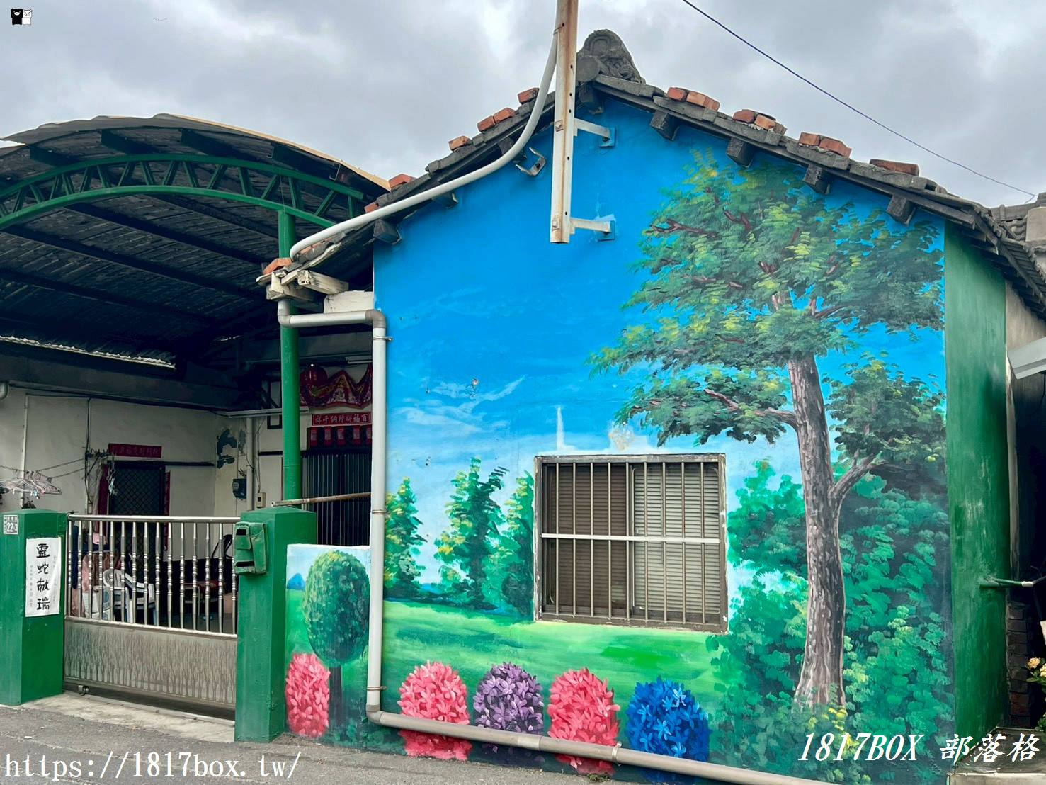 【彰化景點】伸港蚵寮路隱藏版彩繪！Q版動物森林、絕美海邊夕陽，在地私房拍點大公開！