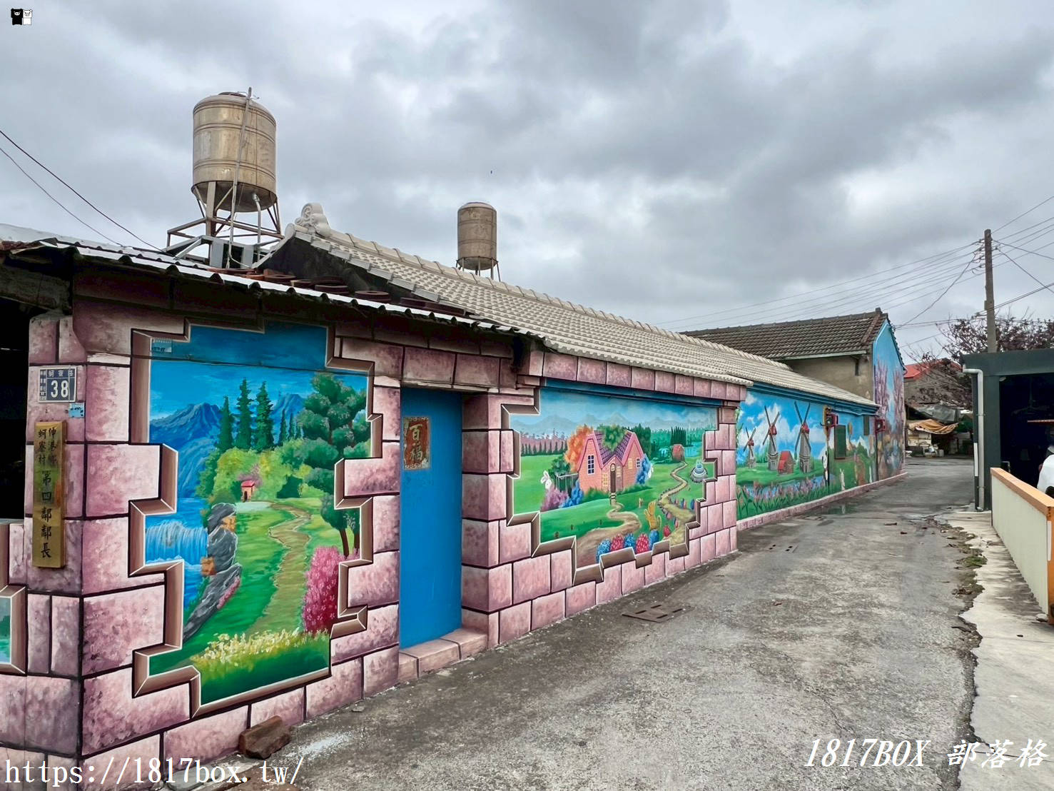 【彰化景點】伸港蚵寮路隱藏版彩繪！Q版動物森林、絕美海邊夕陽，在地私房拍點大公開！