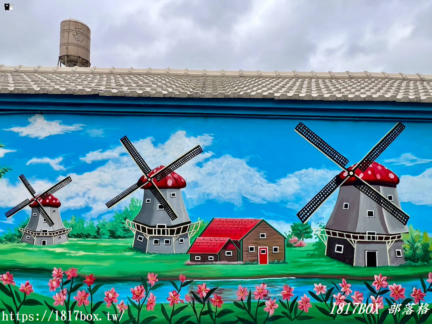 【彰化景點】伸港蚵寮路隱藏版彩繪！Q版動物森林、絕美海邊夕陽，在地私房拍點大公開！