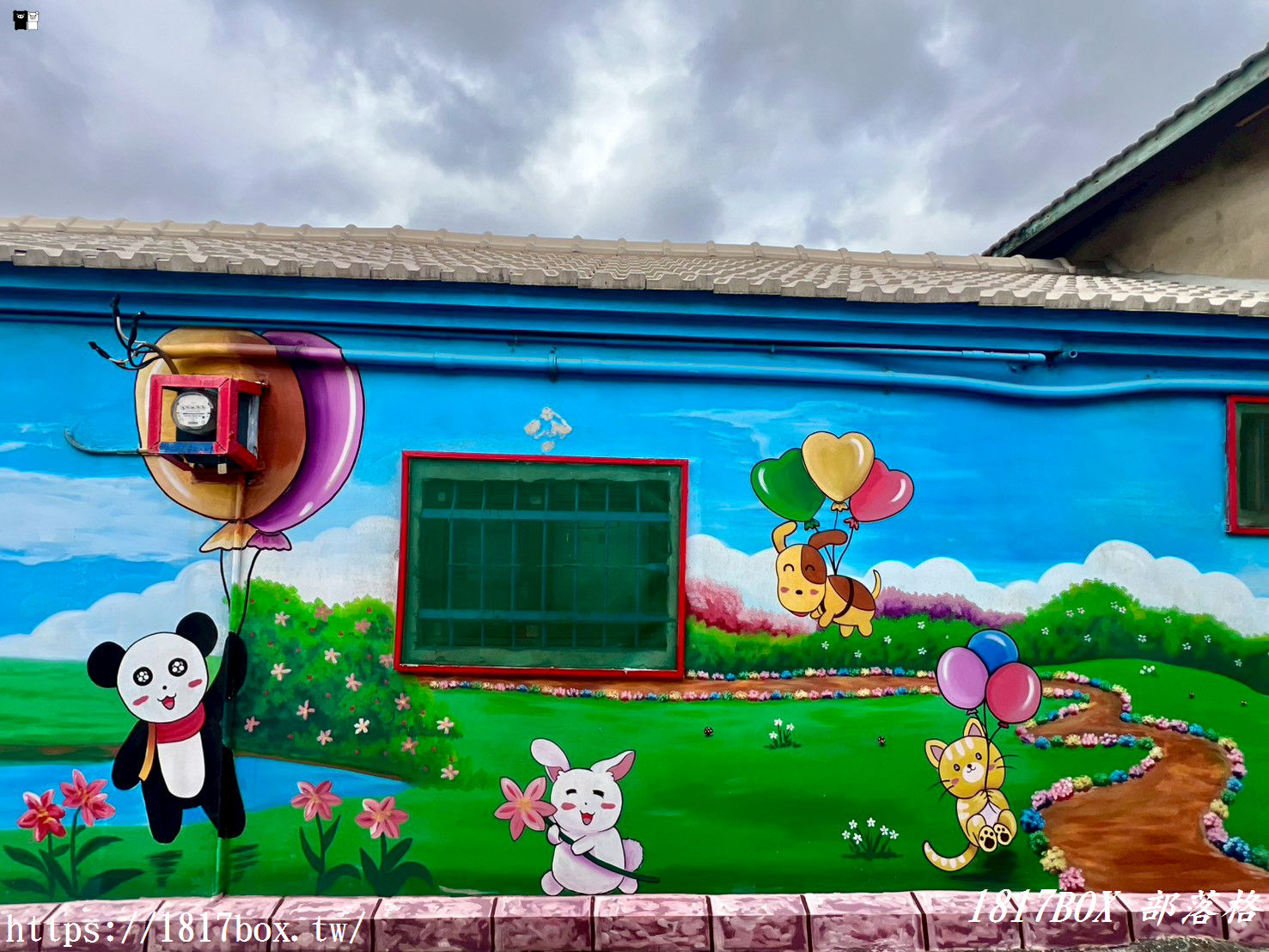 【彰化景點】伸港蚵寮路隱藏版彩繪！Q版動物森林、絕美海邊夕陽，在地私房拍點大公開！