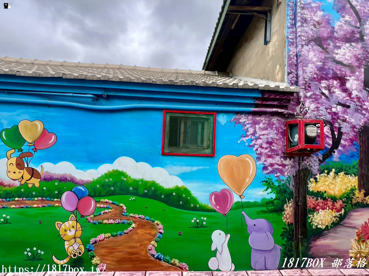 【彰化景點】伸港蚵寮路隱藏版彩繪！Q版動物森林、絕美海邊夕陽，在地私房拍點大公開！