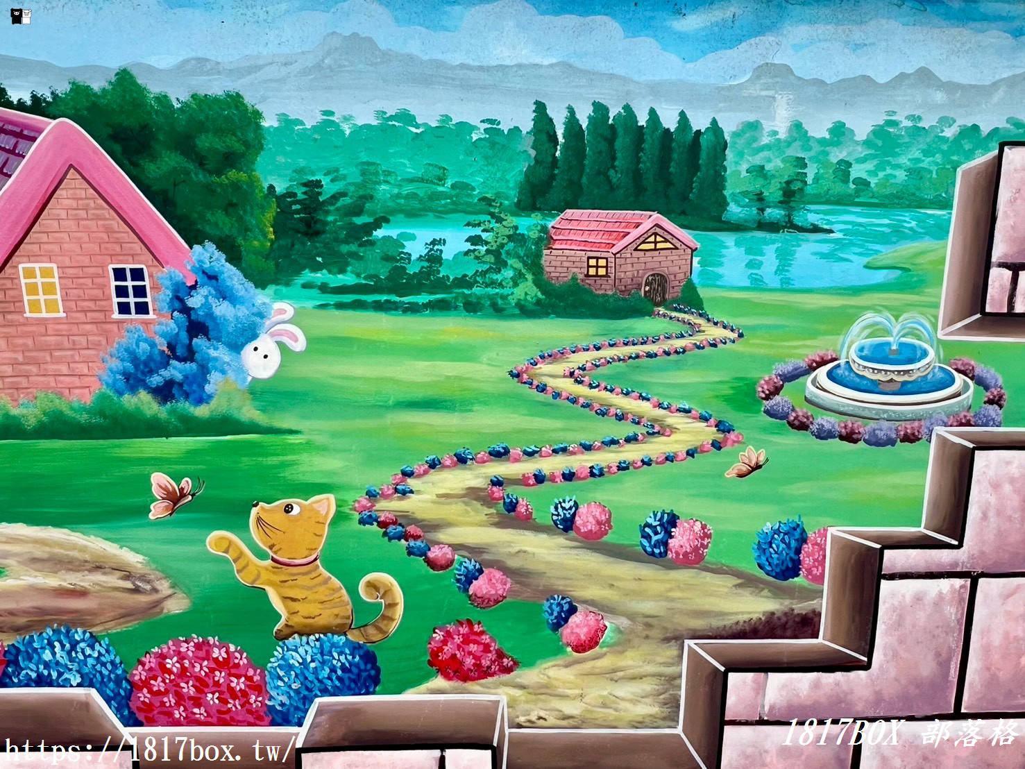 【彰化景點】伸港蚵寮路隱藏版彩繪！Q版動物森林、絕美海邊夕陽，在地私房拍點大公開！