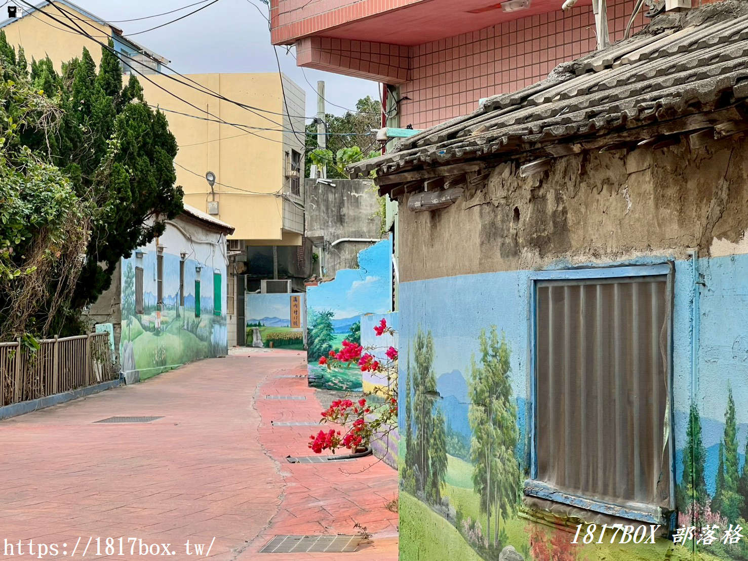 【彰化線西一日遊】走進療癒系農村畫卷：從塭仔社區到溝內村興安宮，漫步全台最純淨的彩繪大道
