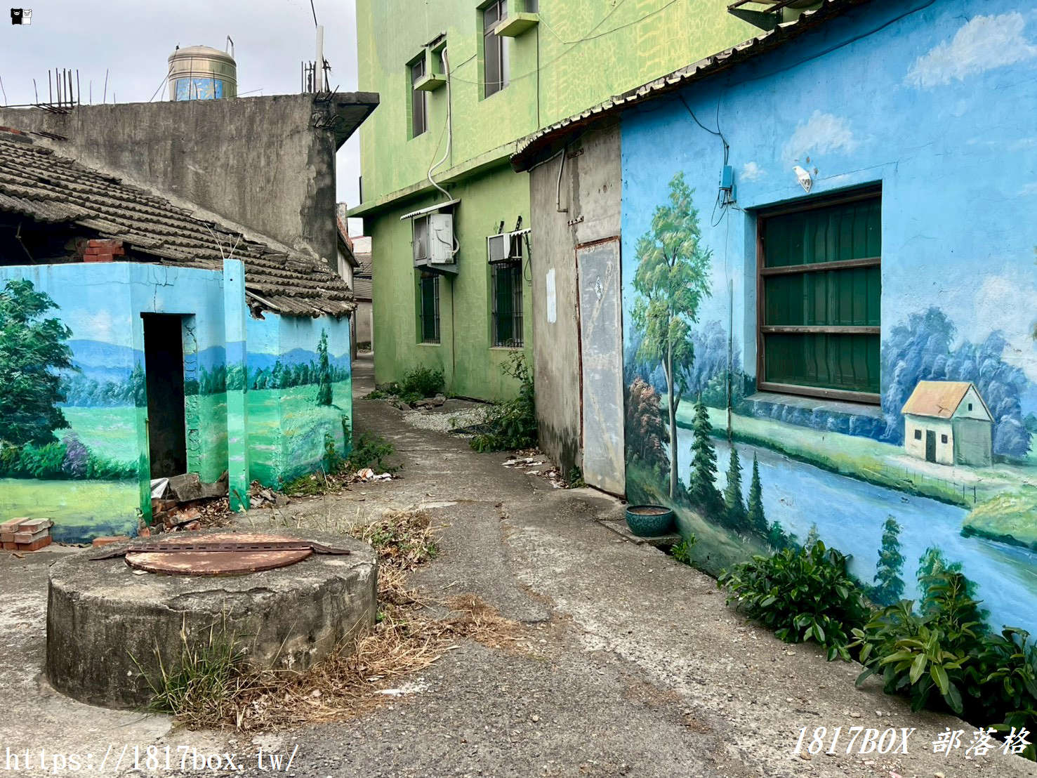 【彰化線西一日遊】走進療癒系農村畫卷：從塭仔社區到溝內村興安宮，漫步全台最純淨的彩繪大道