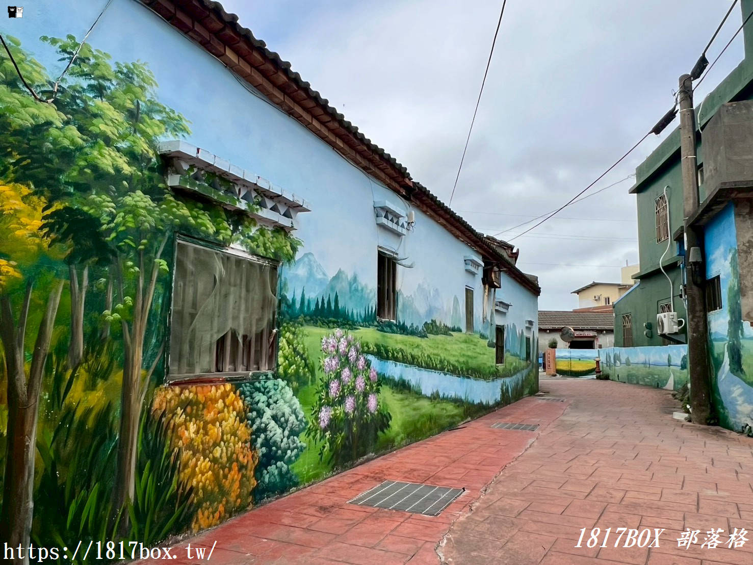 【彰化線西一日遊】走進療癒系農村畫卷：從塭仔社區到溝內村興安宮，漫步全台最純淨的彩繪大道