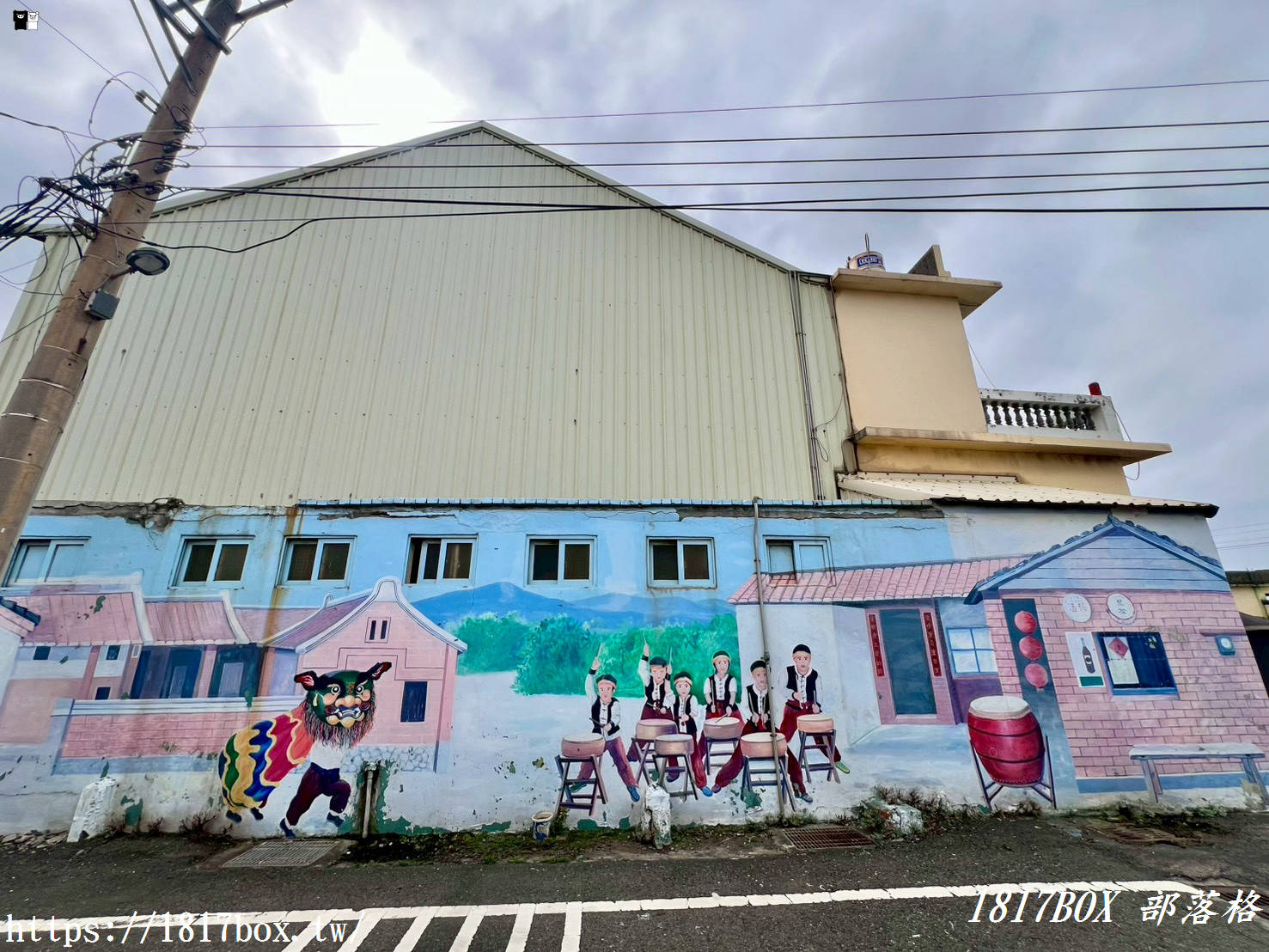 【彰化線西一日遊】走進療癒系農村畫卷：從塭仔社區到溝內村興安宮，漫步全台最純淨的彩繪大道