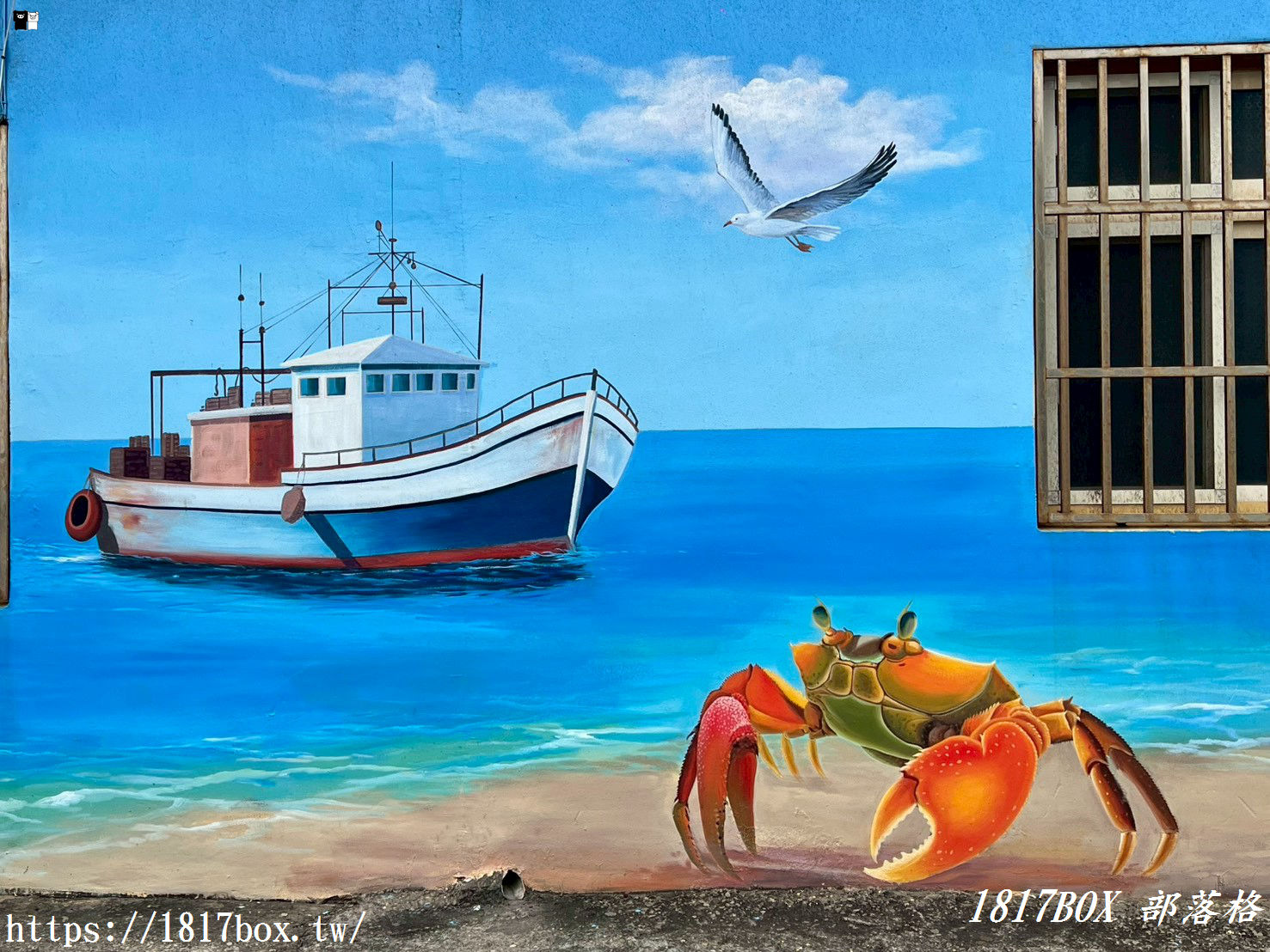 【彰化線西一日遊】走進療癒系農村畫卷：從塭仔社區到溝內村興安宮，漫步全台最純淨的彩繪大道