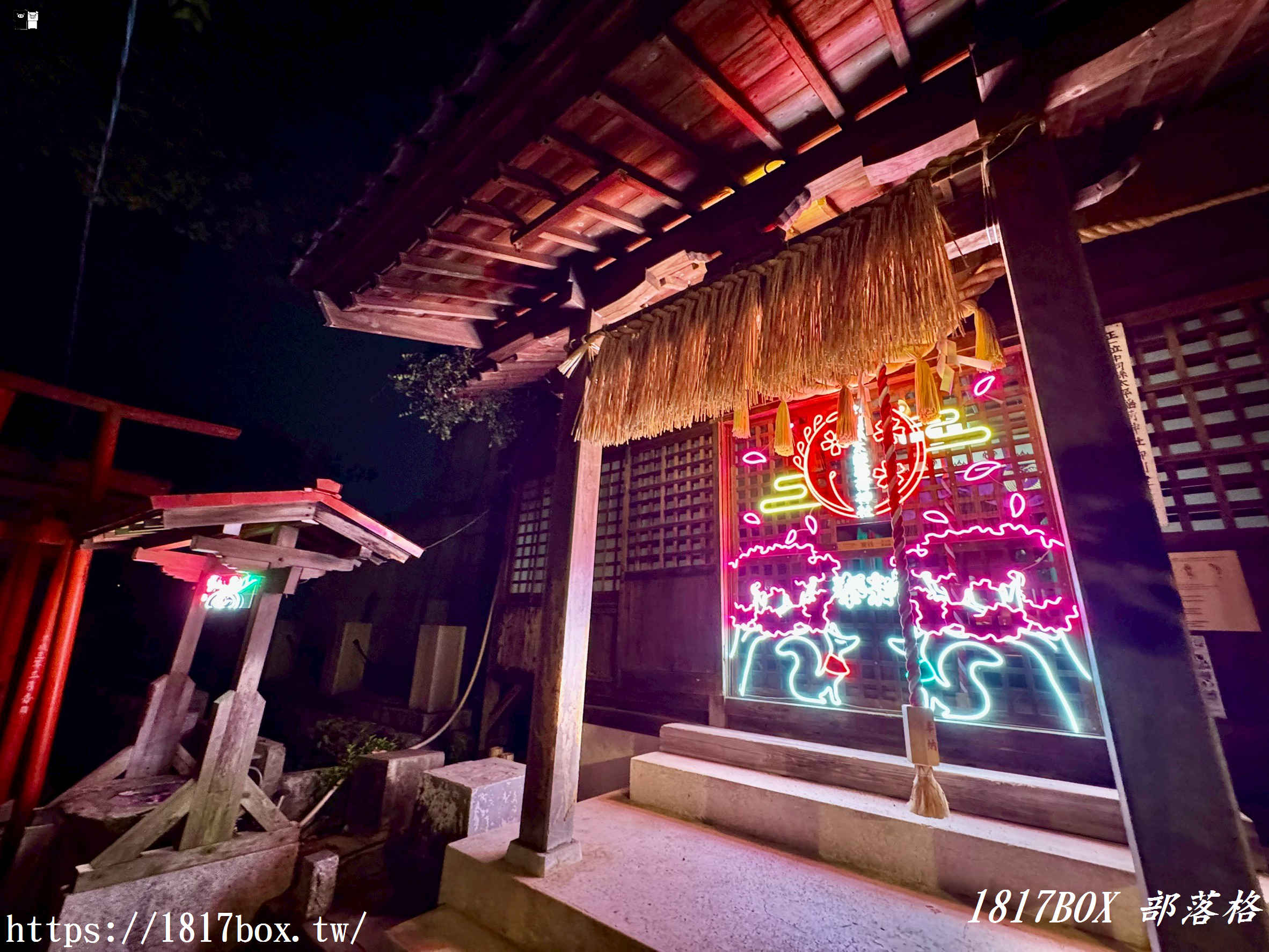【福岡深夜祕境】中司孫太郎稻荷神社：100日圓點亮「賽博龐克」光之階梯！