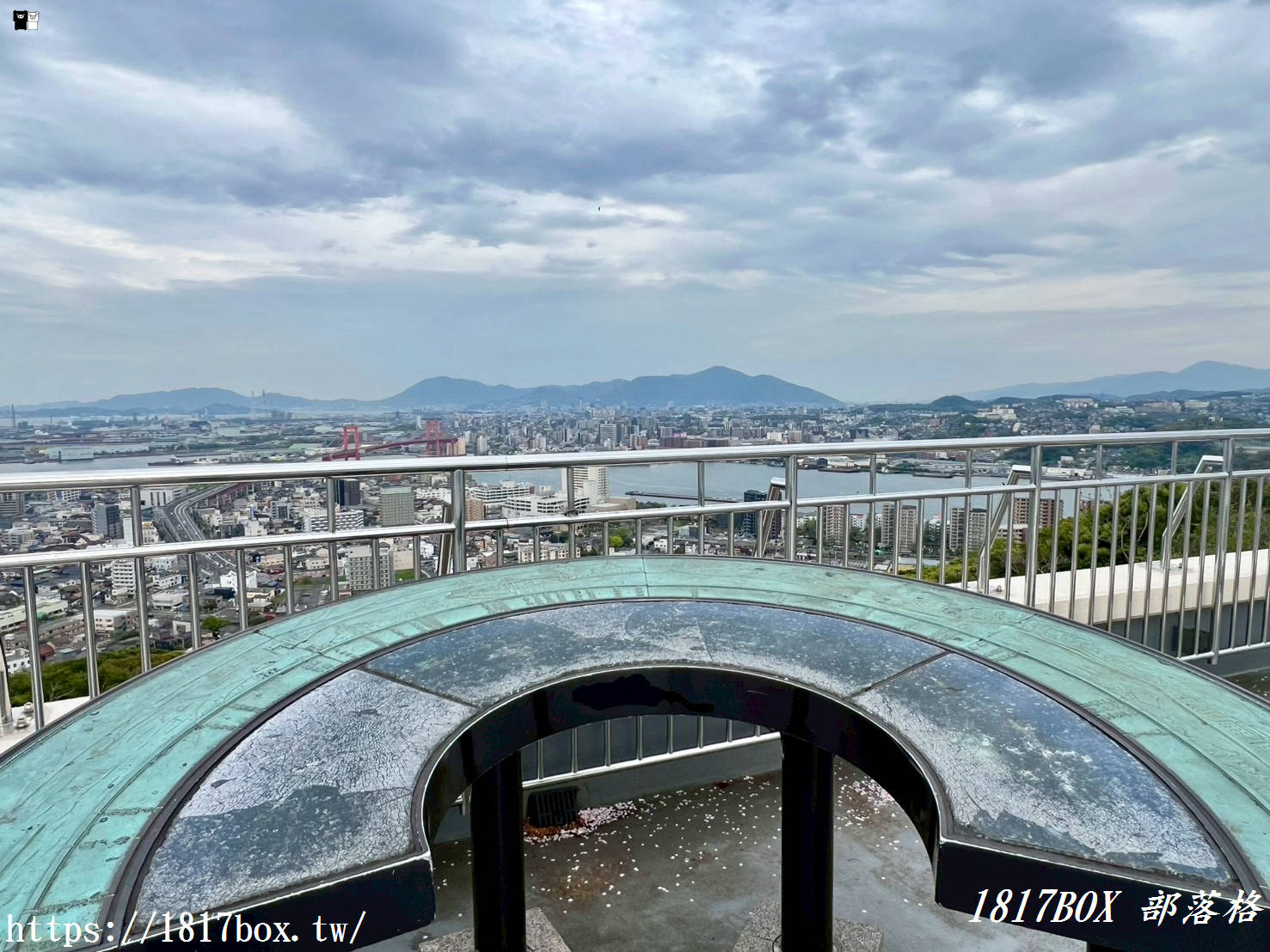 【北九州私房景點】高塔山展望台：在地人帶路！絕美若戶大橋紅色夜景、繡球花海全攻略