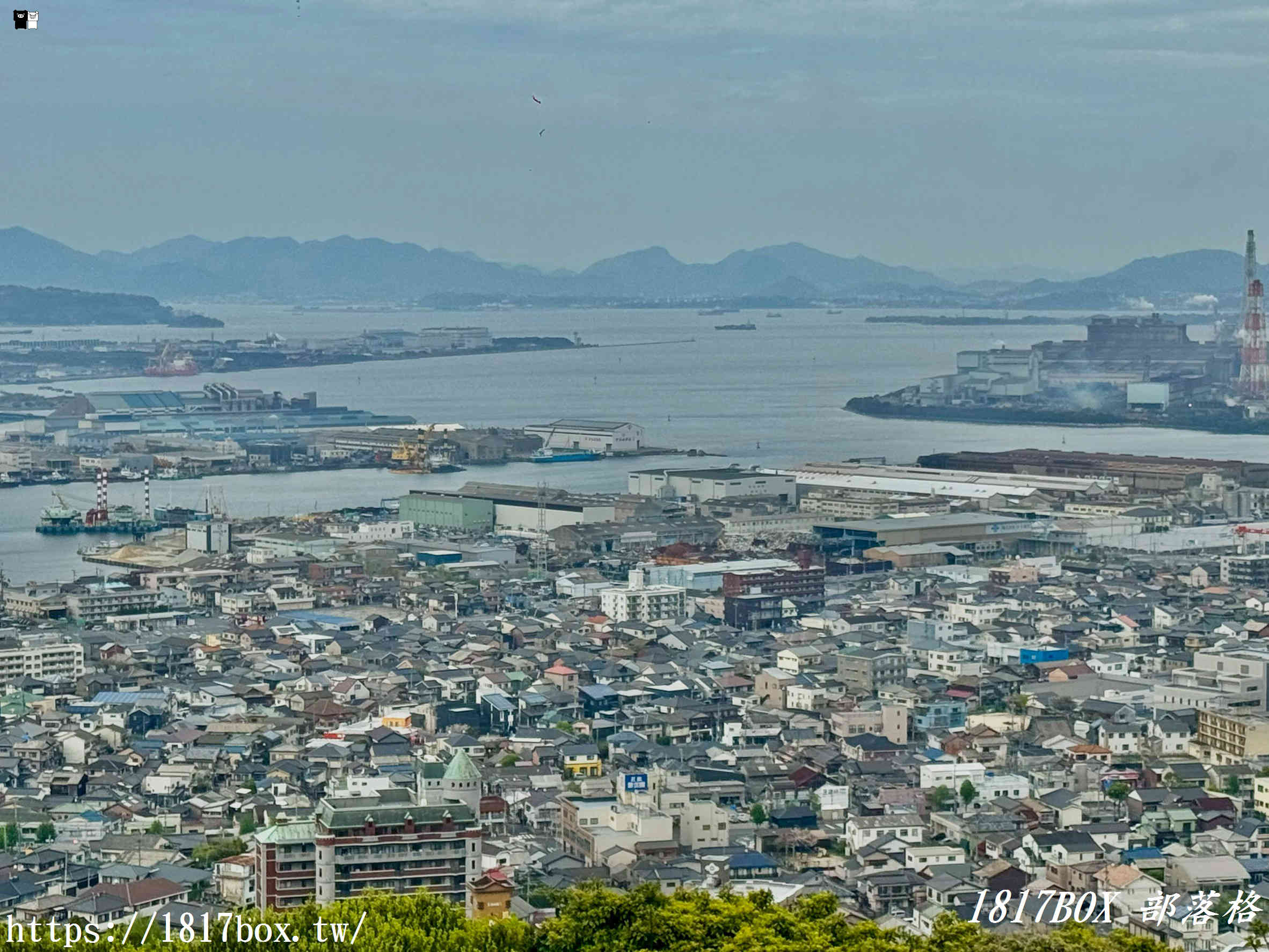 【北九州私房景點】高塔山展望台：在地人帶路！絕美若戶大橋紅色夜景、繡球花海全攻略