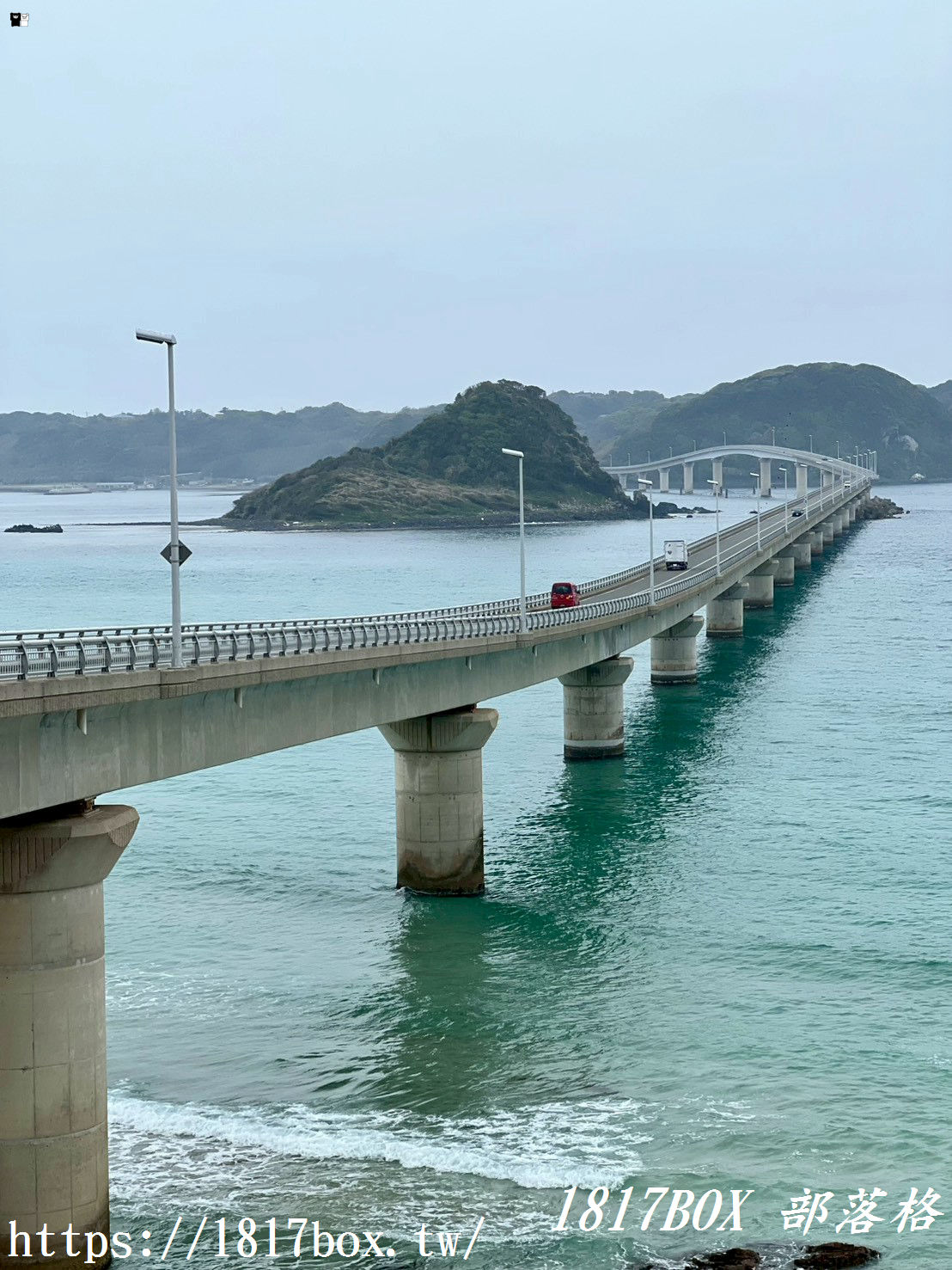 [山口旅遊] 陰天限定的憂鬱美學！角島大橋：沒有晴天藍海，卻意外收穫電影感寂寞公路