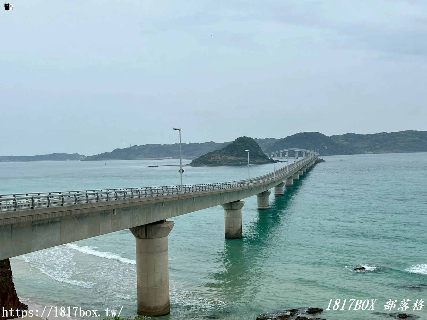[山口旅遊] 陰天限定的憂鬱美學！角島大橋：沒有晴天藍海，卻意外收穫電影感寂寞公路