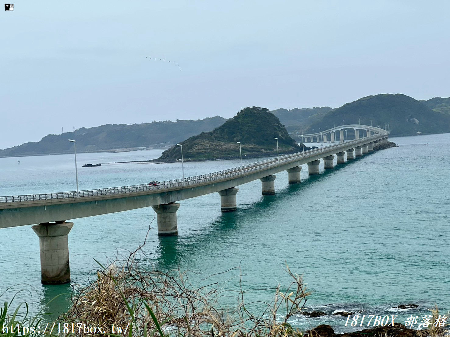 [山口旅遊] 陰天限定的憂鬱美學！角島大橋：沒有晴天藍海，卻意外收穫電影感寂寞公路