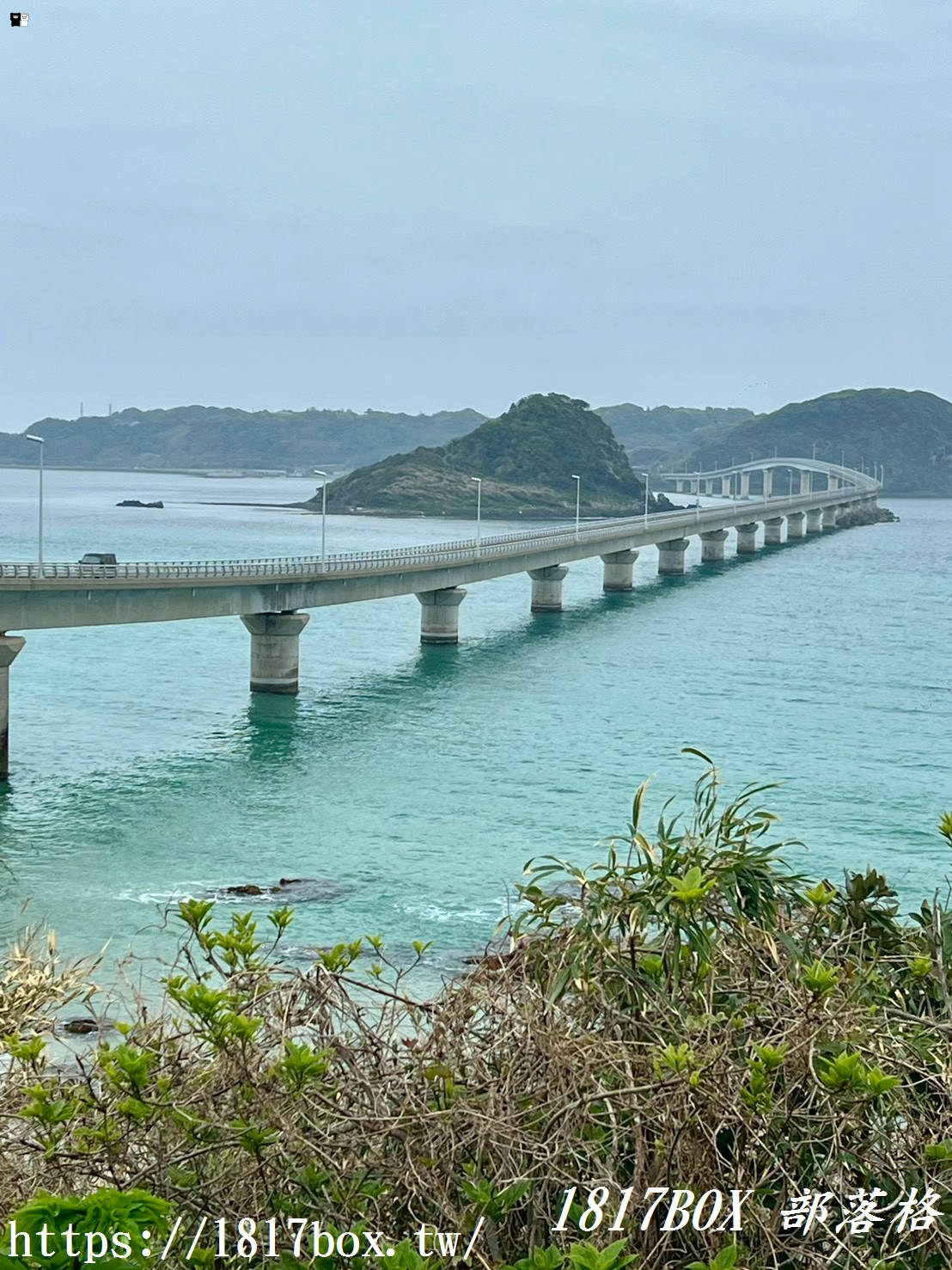 [山口旅遊] 陰天限定的憂鬱美學！角島大橋：沒有晴天藍海，卻意外收穫電影感寂寞公路