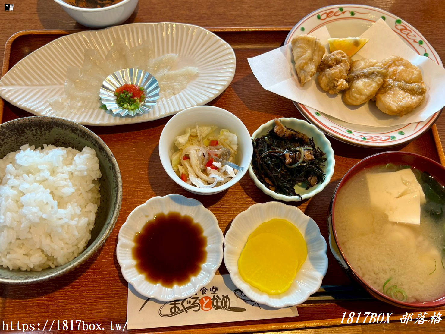 【下關唐戶市場】不用花大錢!市場食堂まぐろとかめ:超親民「河豚定食」必吃,加碼全黑不裹粉「炸鮪魚」朝定食! 【下關唐戶市場】不用花大錢!市場食堂まぐろとかめ:超親民「河豚定食」必吃,加碼全黑不裹粉「炸鮪魚」朝定食!