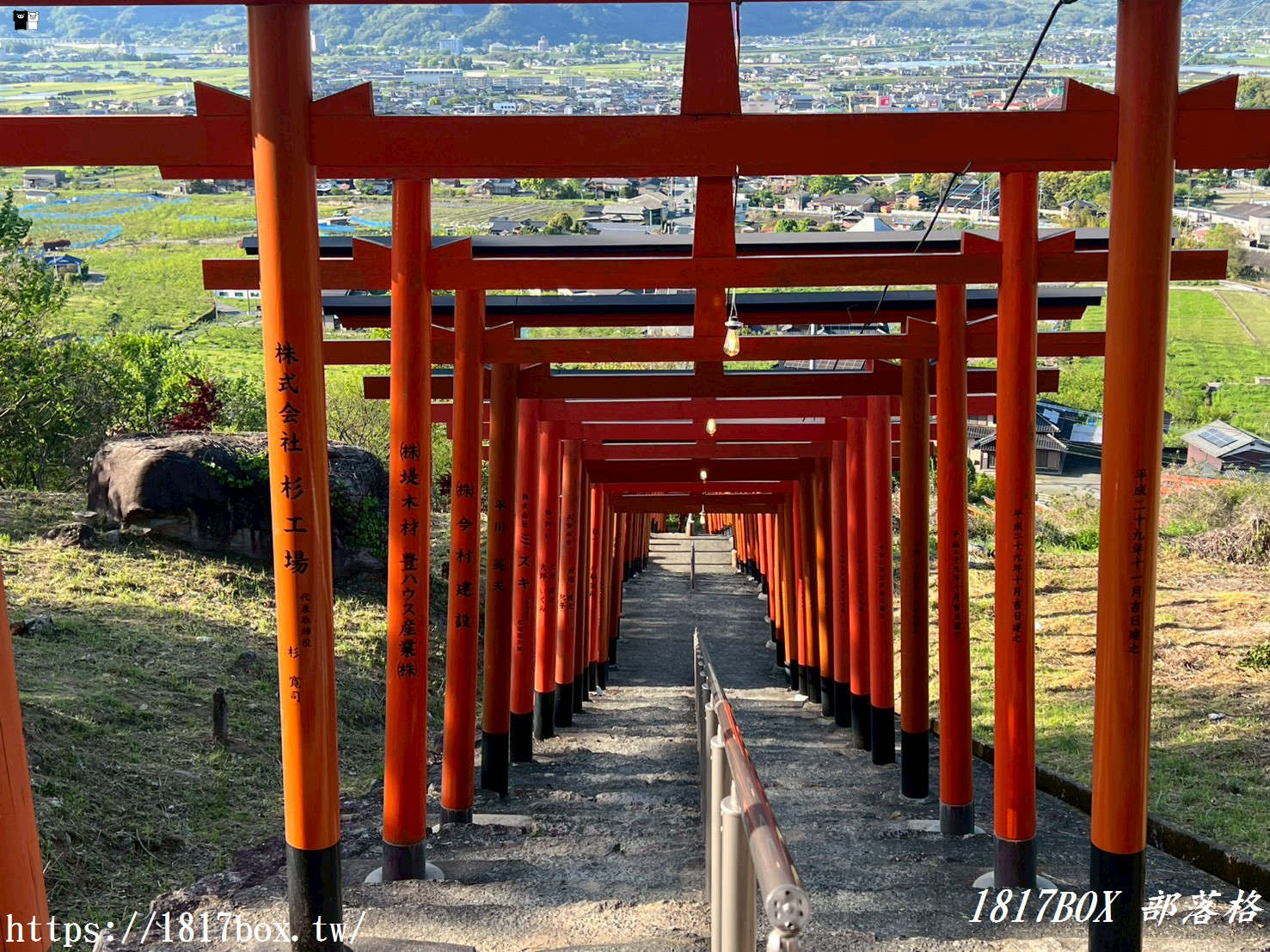 九州絕景！浮羽稻荷神社：漫步千本鳥居、眺望筑後平原的超唯美打卡祕境