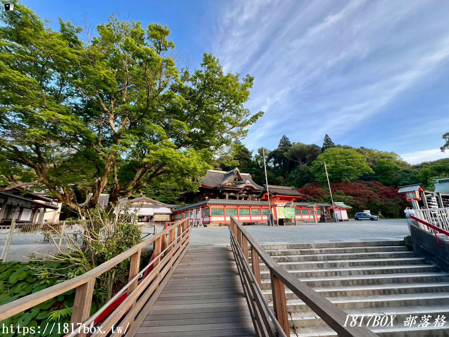 【福岡景點】高良大社黃昏絕景！俯瞰筑後平原的魔幻時刻，九州最大社殿神隱之旅